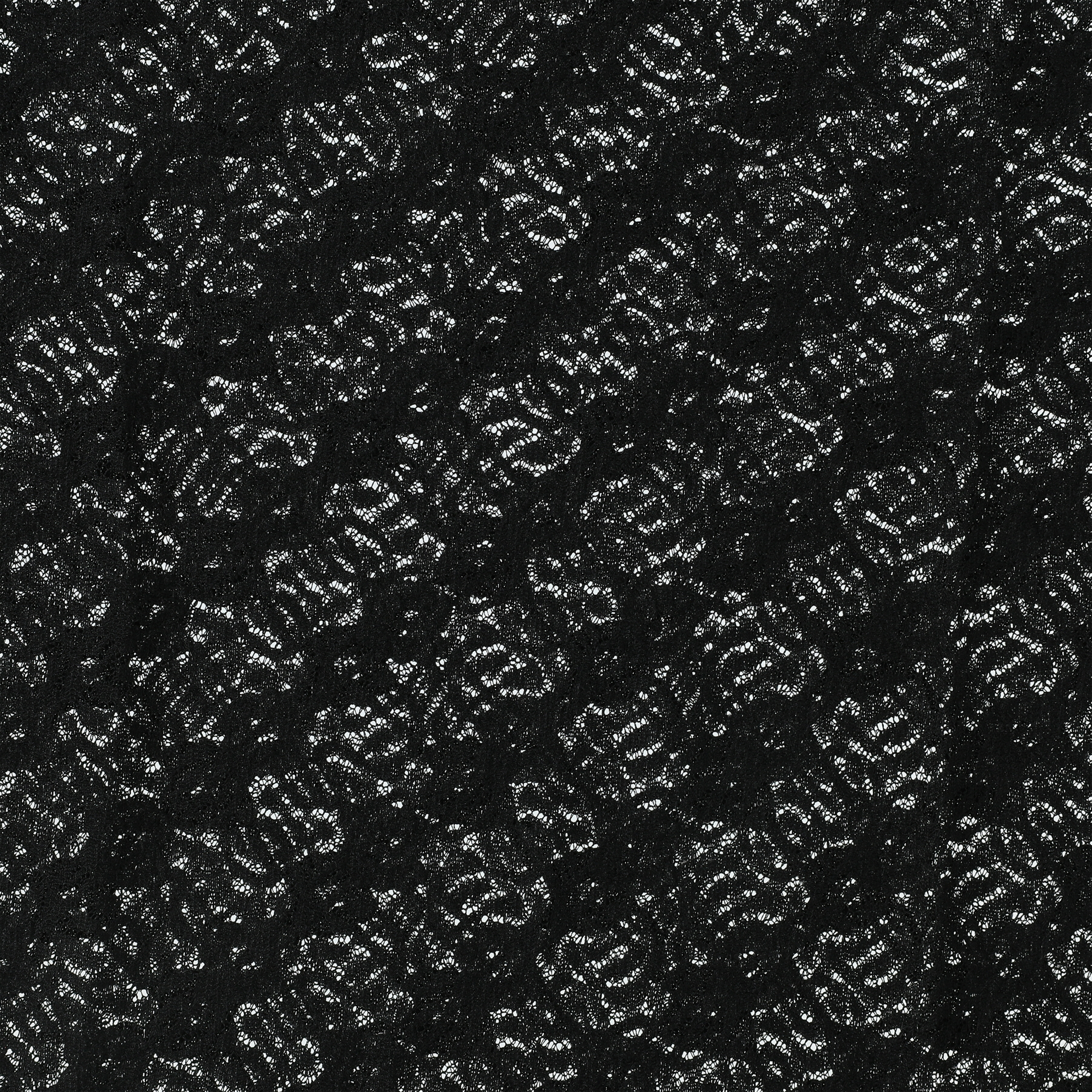 Short-Sleeve Mock-Neck Floral Lace Top