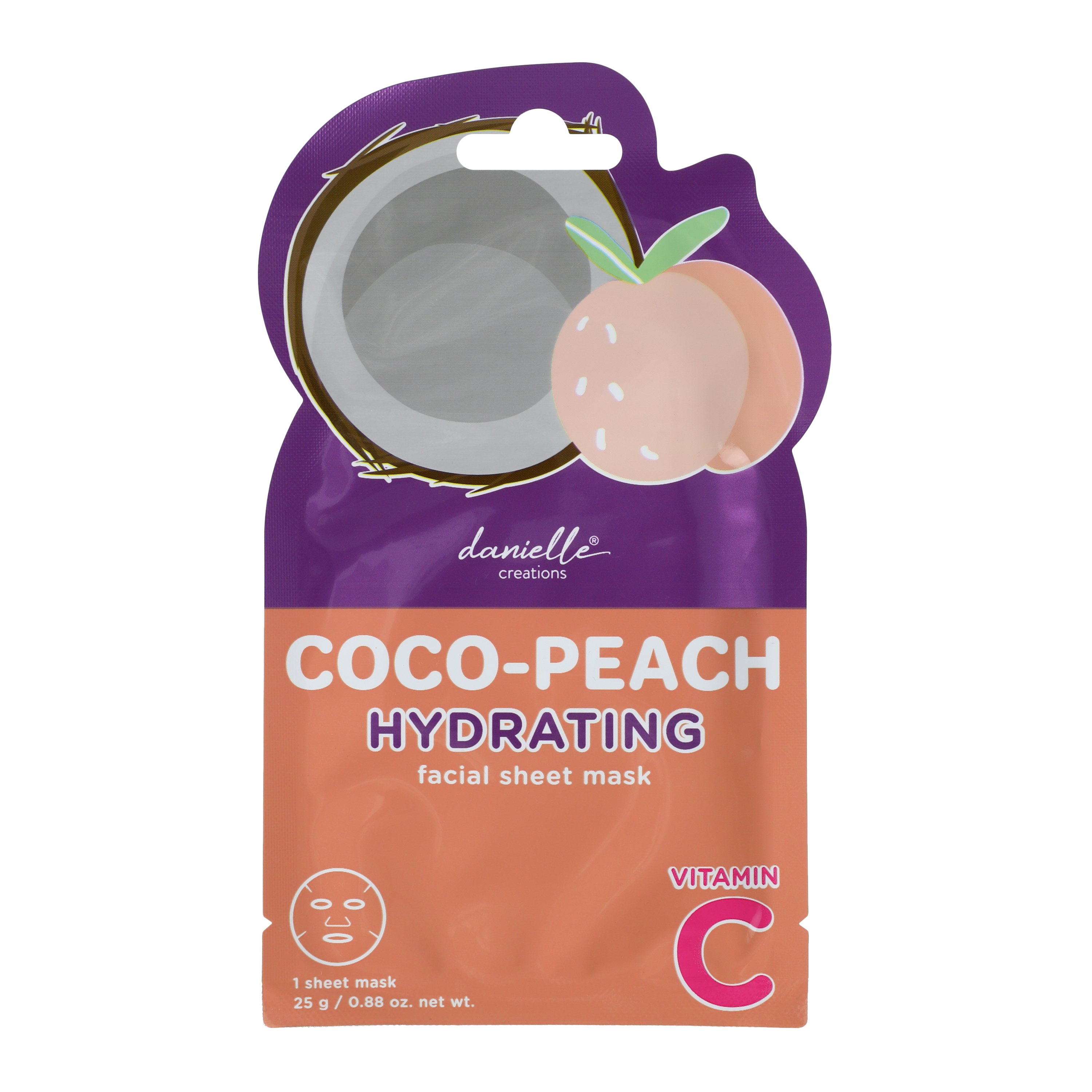 Danielle Creations® Fruit Facial Sheet Mask 0.88oz