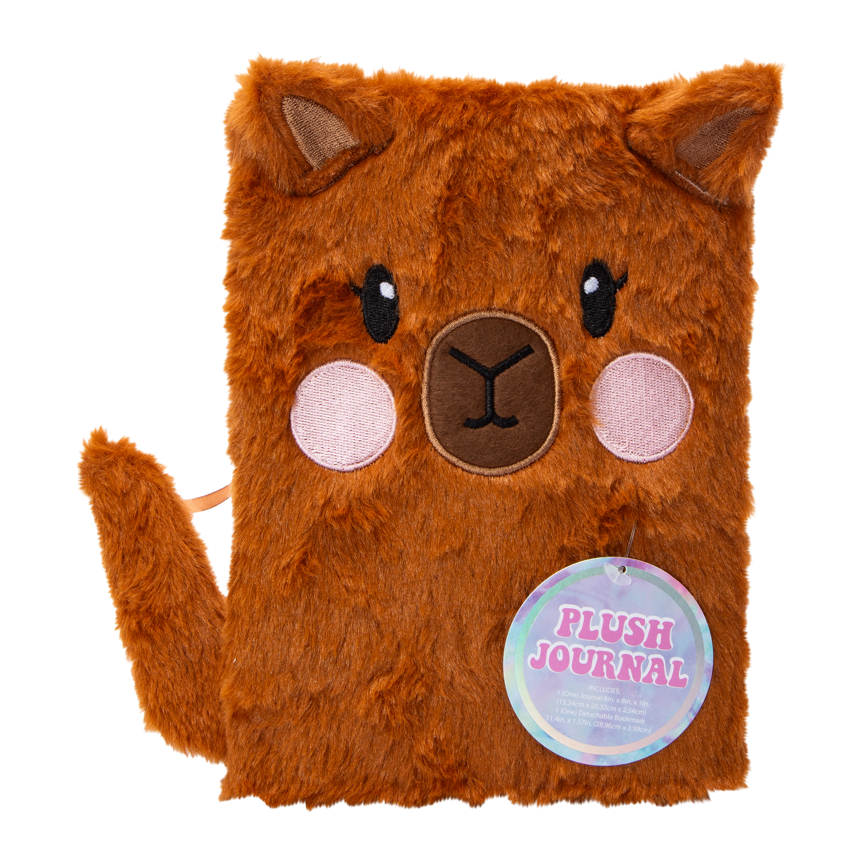 Plush Critter Journal 6in x 8in