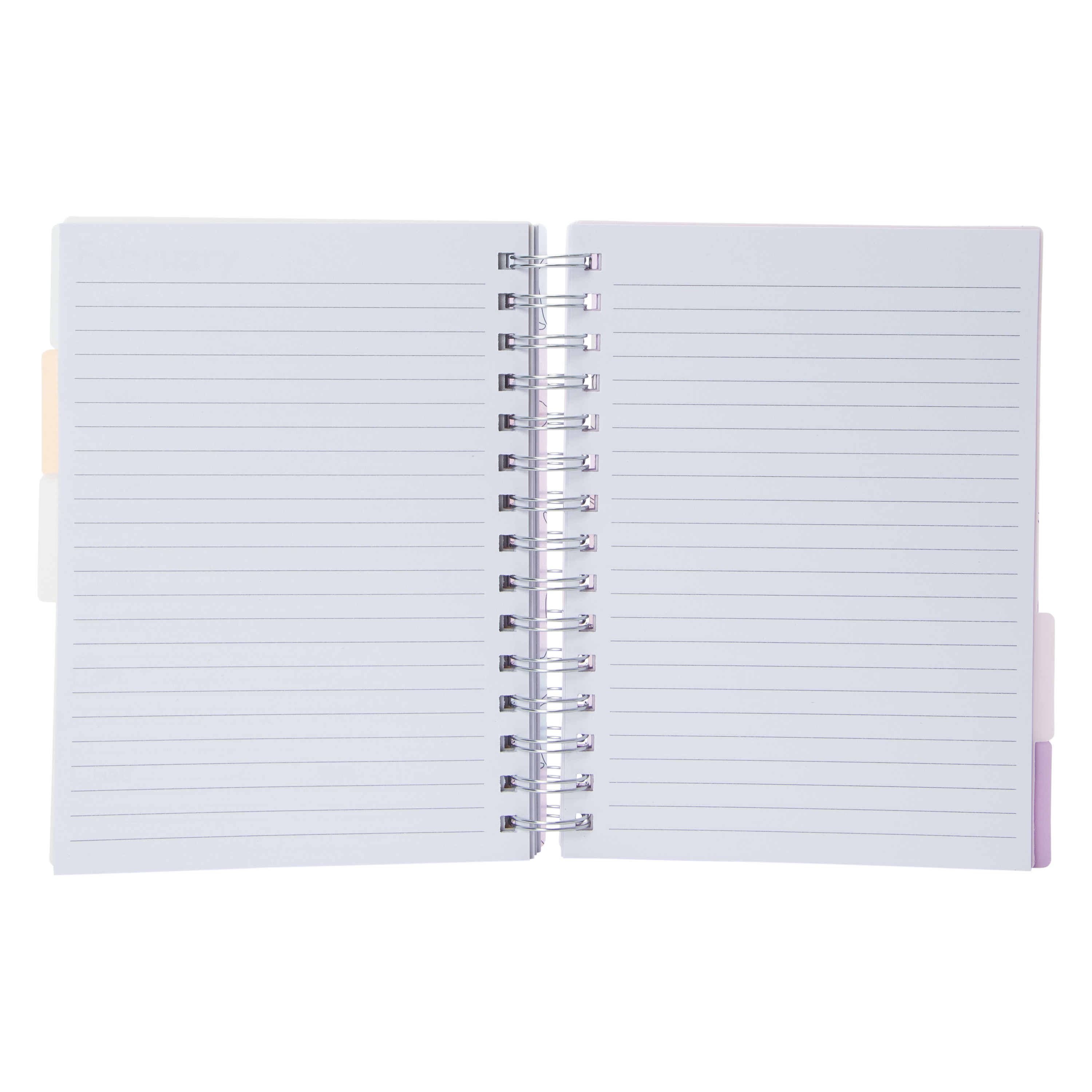 Spiral Planner With Tabs