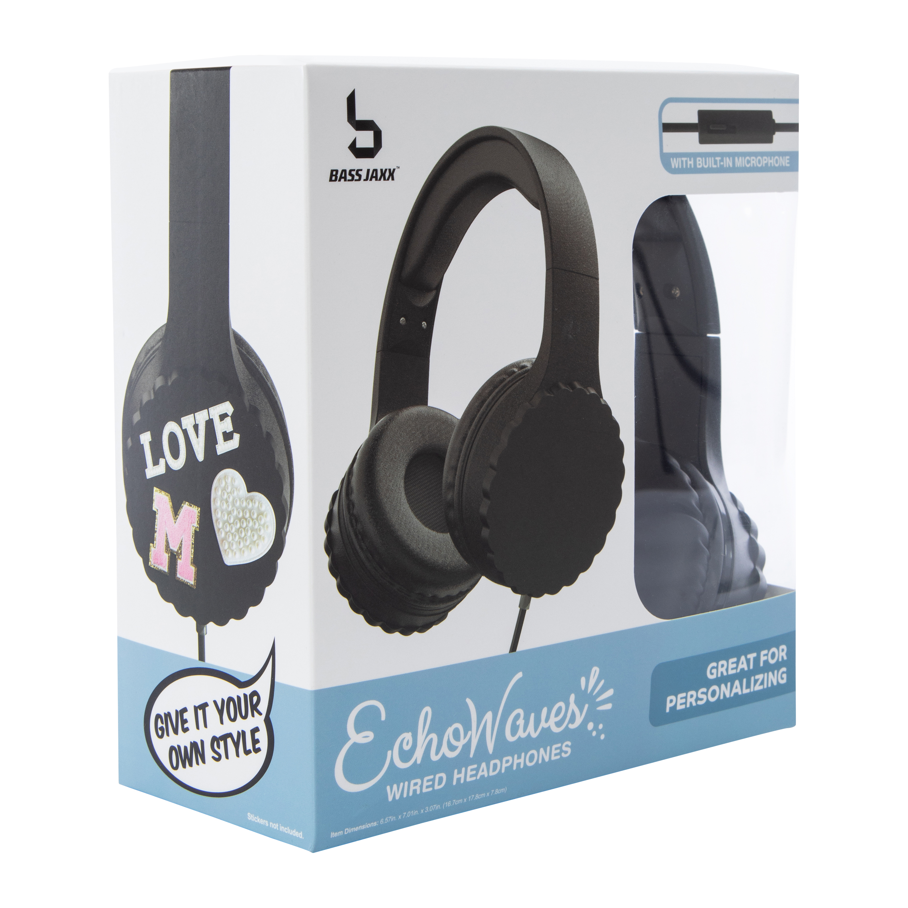 Echowave Wired Headphones With Mic