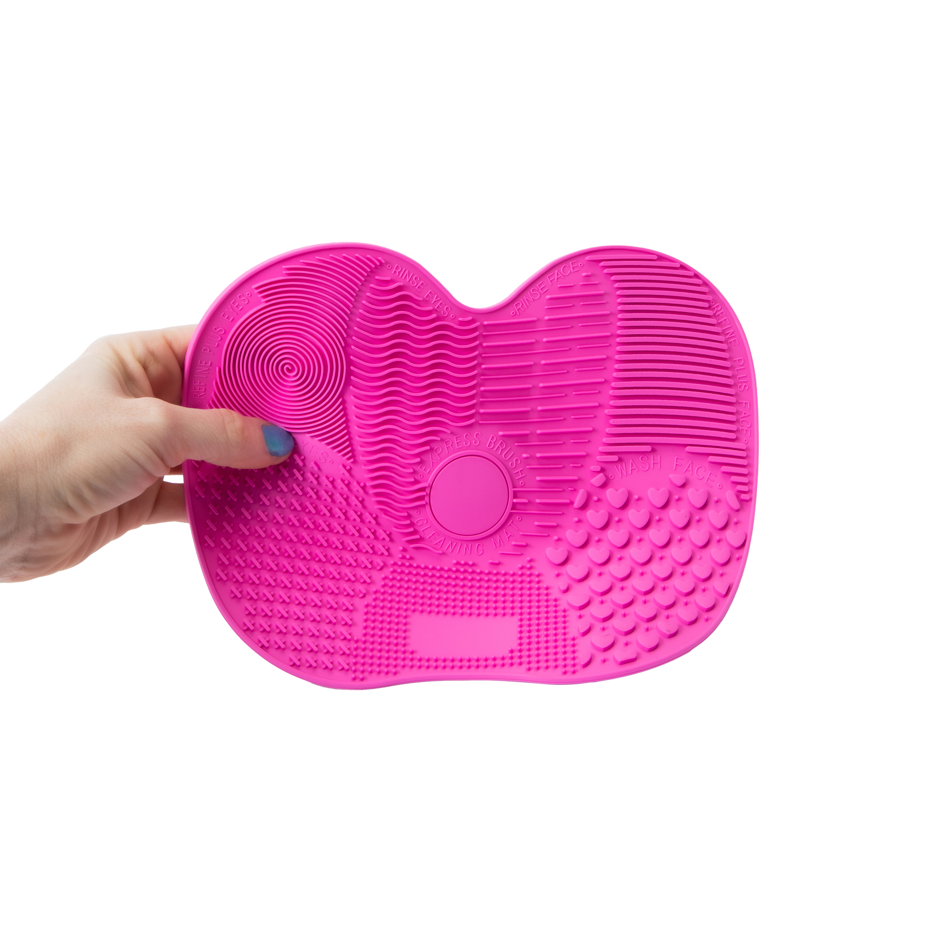 Silicone Makeup Brush Cleaning Mat 8.81in x 6.5in