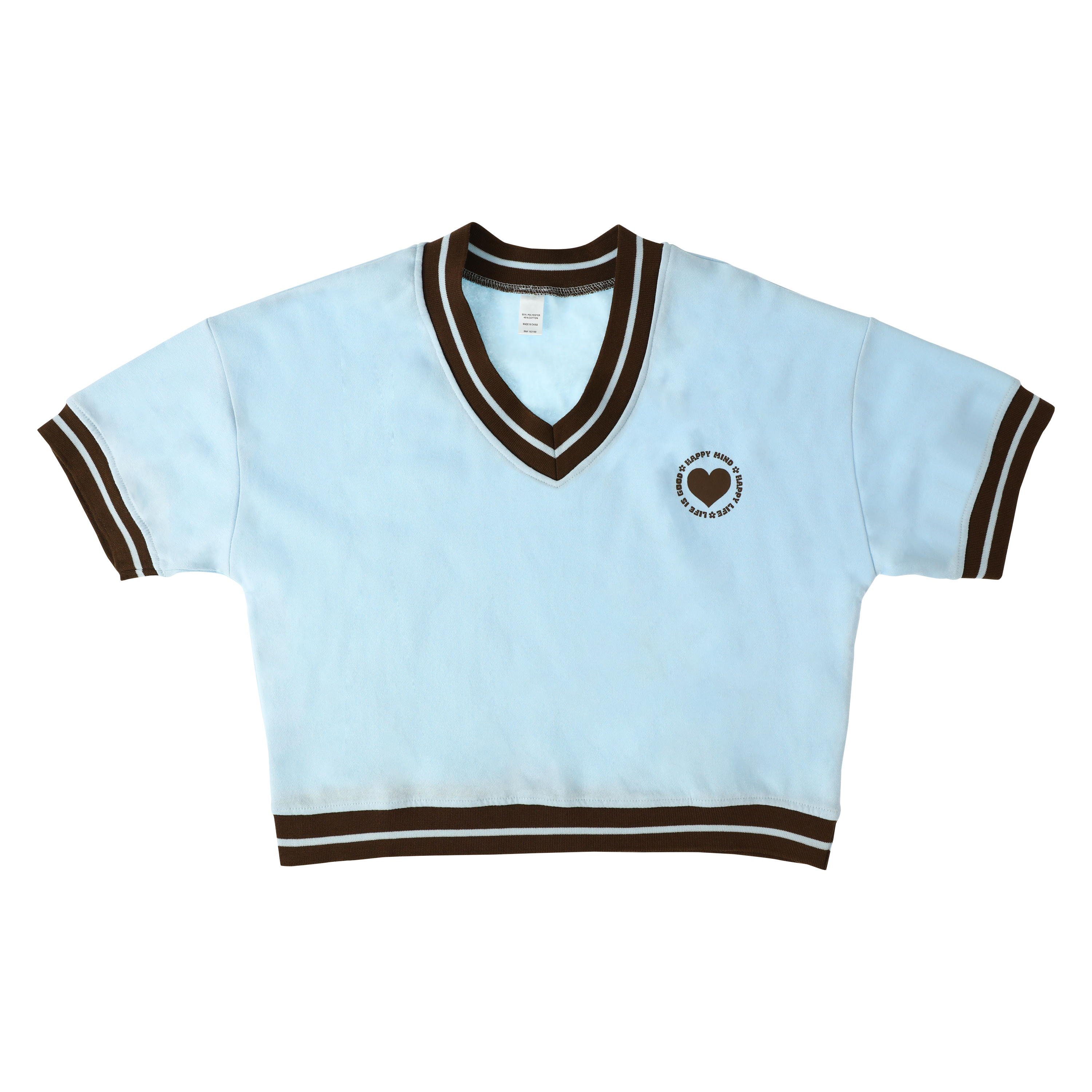 V-Neck Varsity Sweatshirt