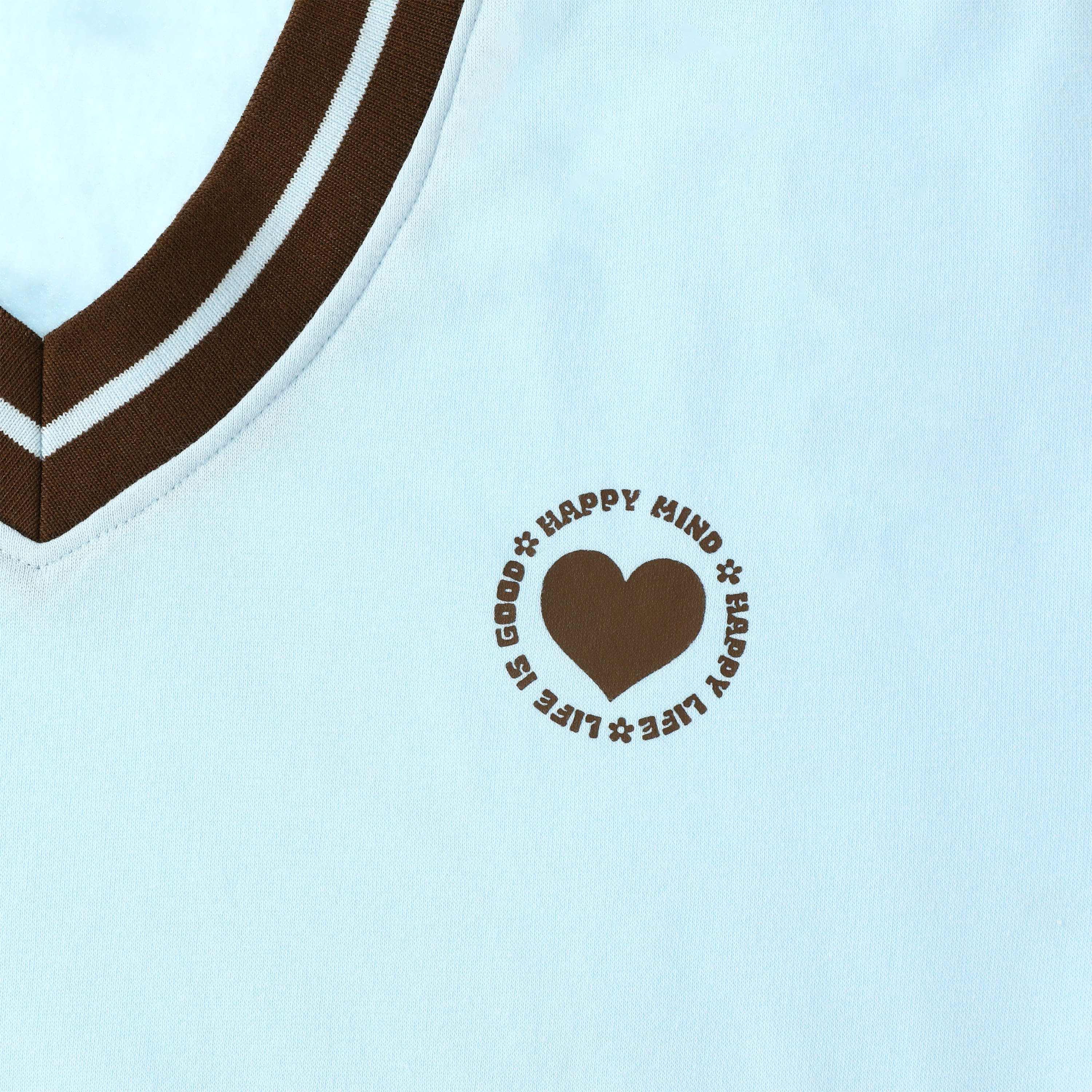 V-Neck Varsity Sweatshirt