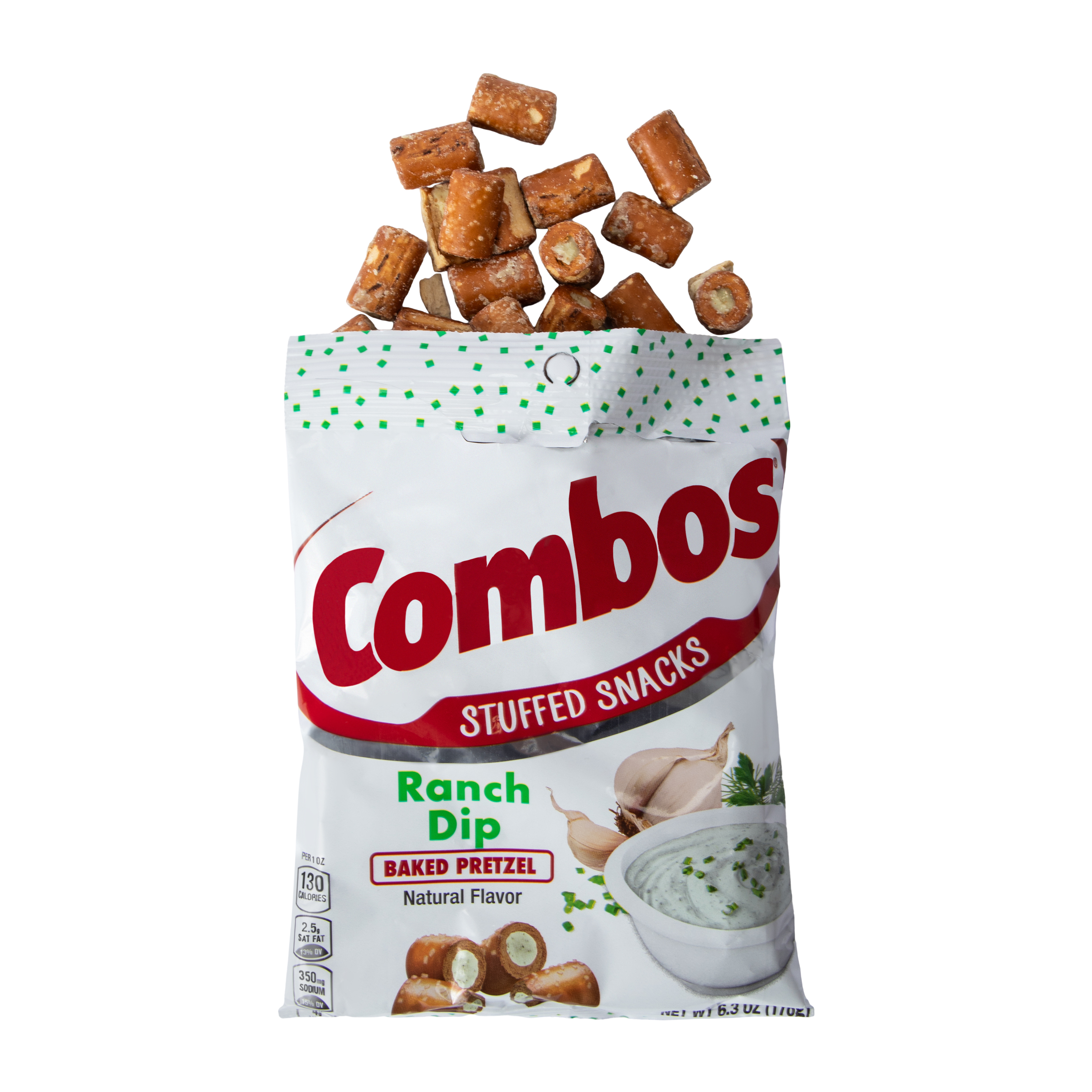 Combos® Ranch Dip Baked Pretzel Stuffed Snacks 6.3oz