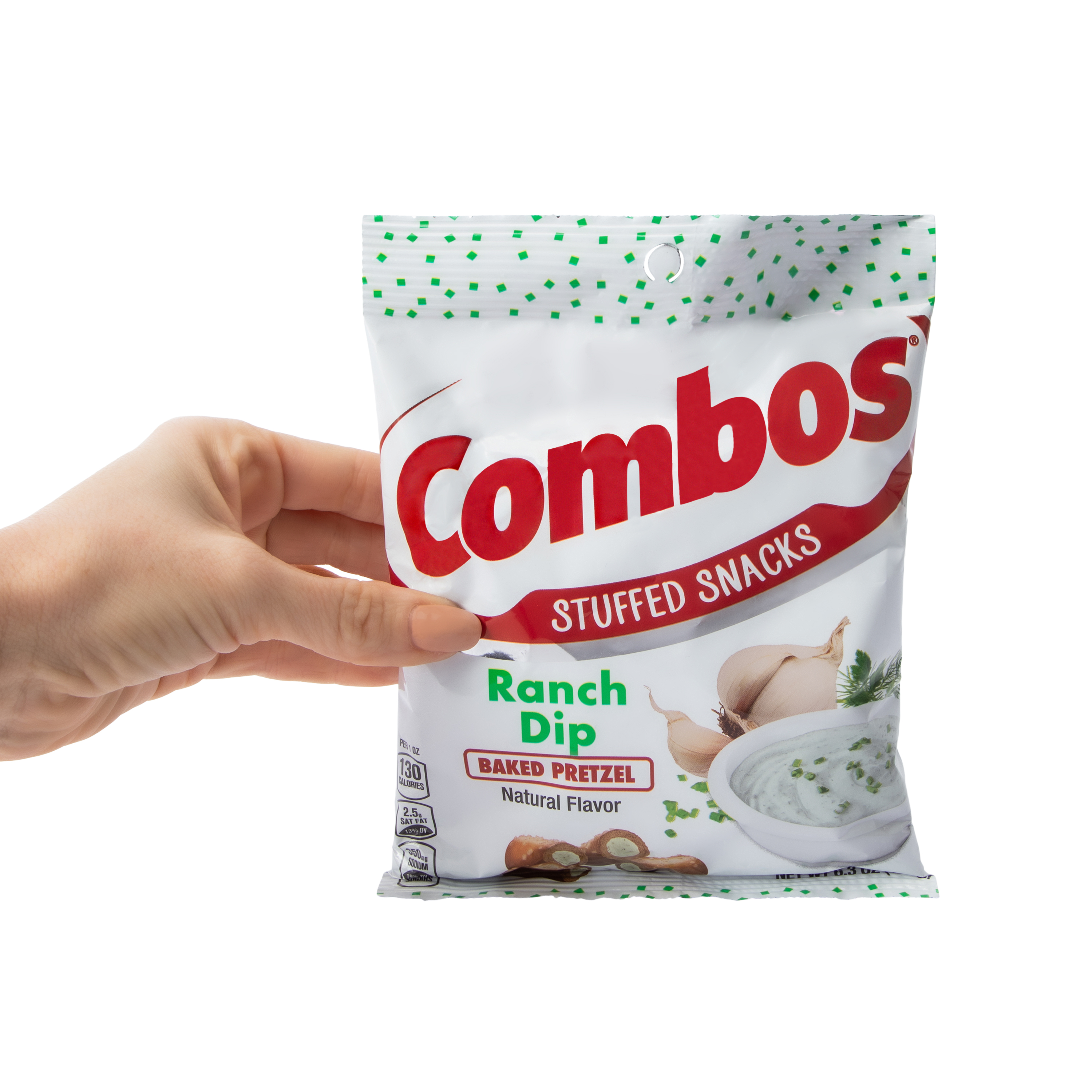 Combos® Ranch Dip Baked Pretzel Stuffed Snacks 6.3oz