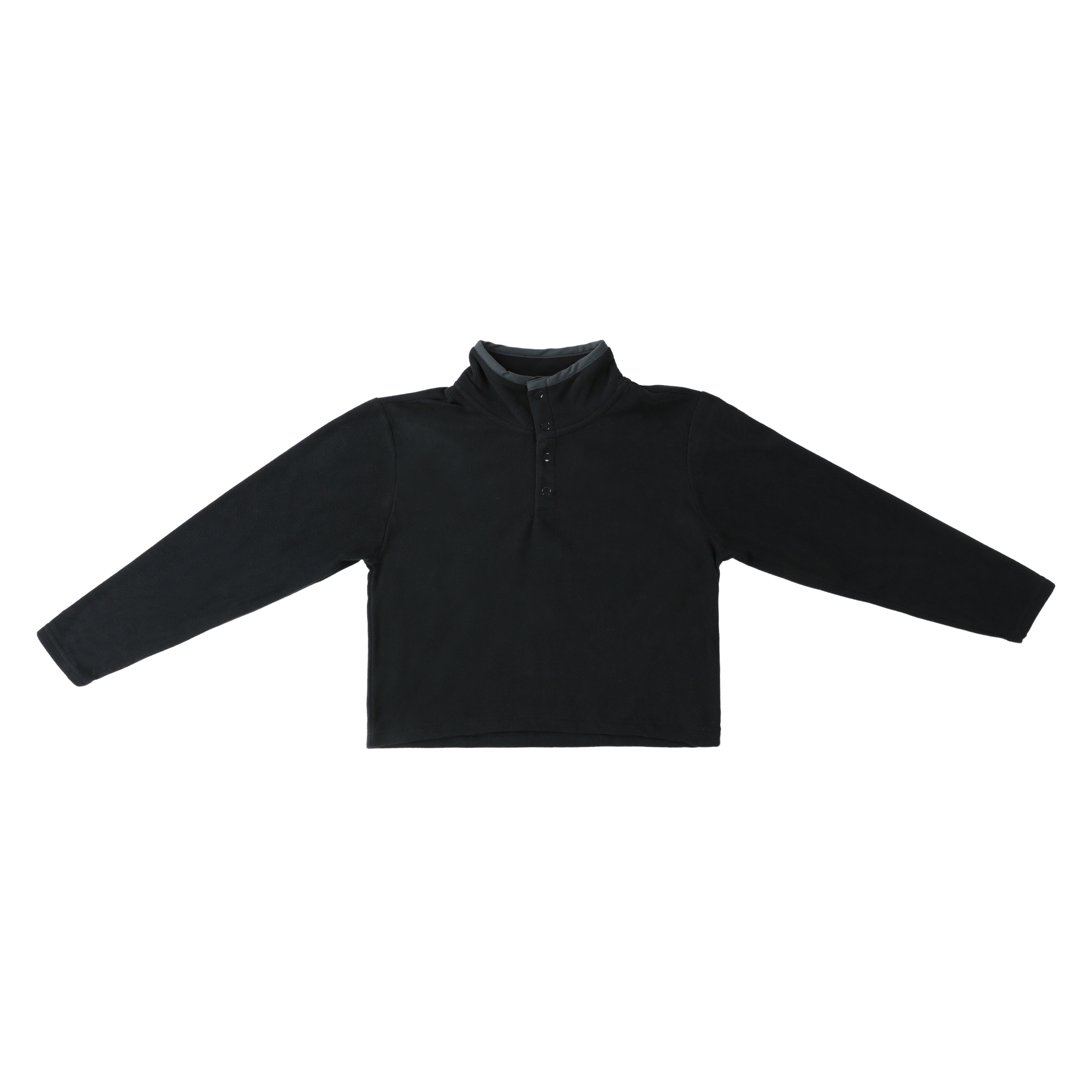 Fleece Quarter-Placket Sweatshirt