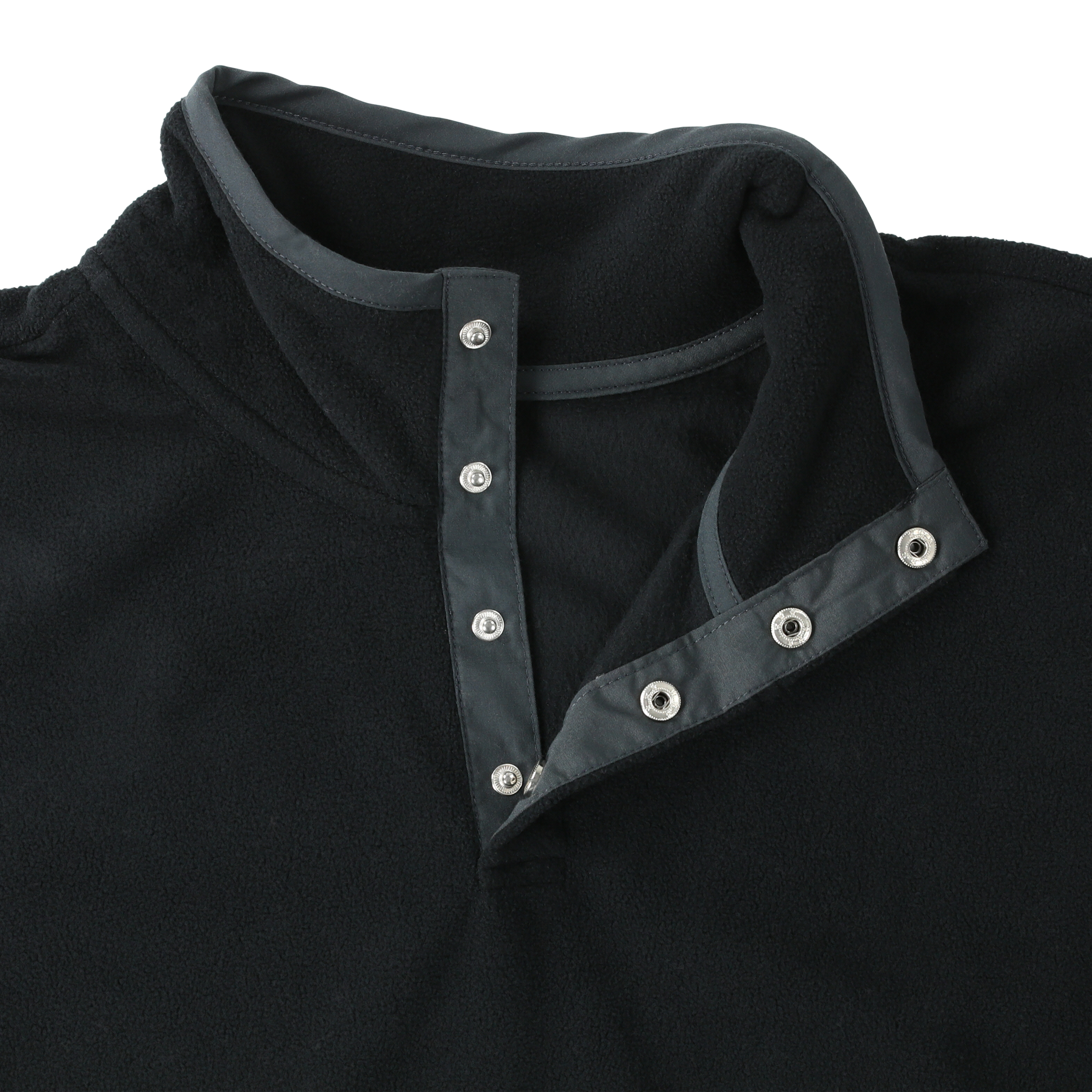 Fleece Quarter-Placket Sweatshirt