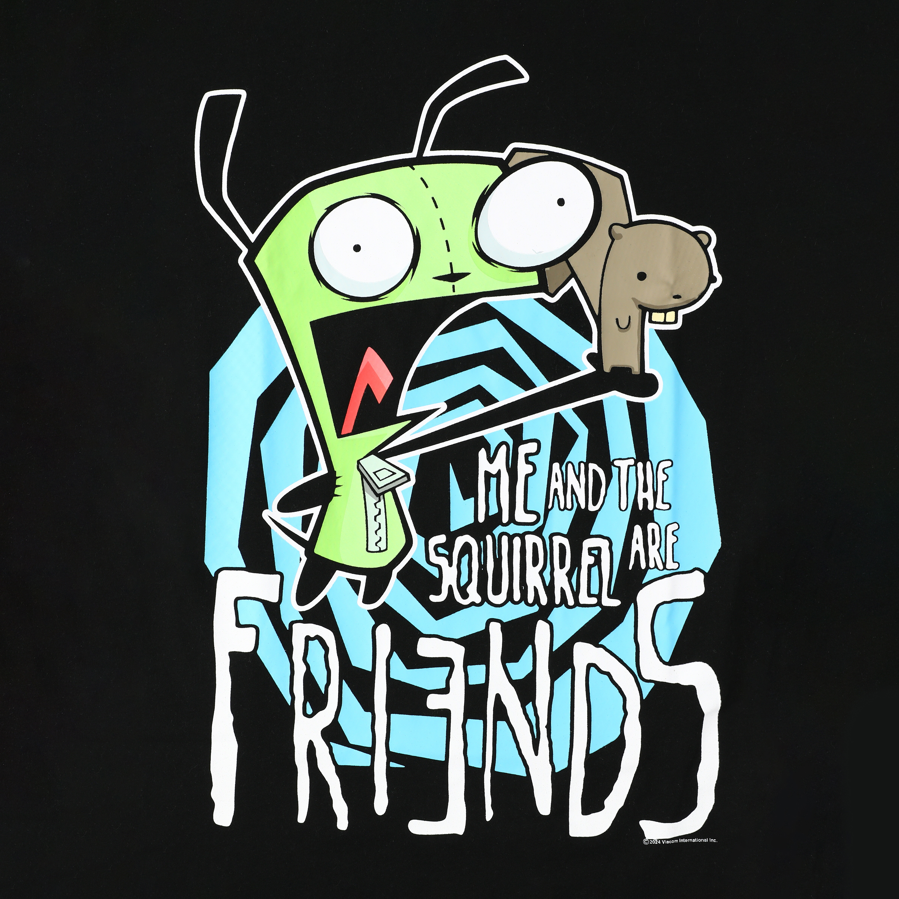Invader Zim 'Me & The Squirrel Are Friends' Graphic Tee