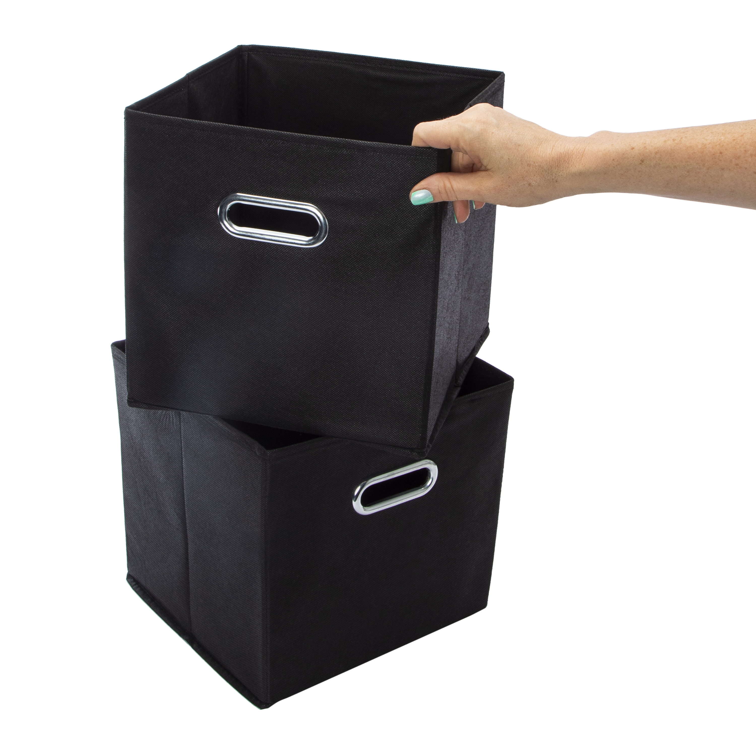 Collapsible Storage Bin Set 2-Count, 10.5in