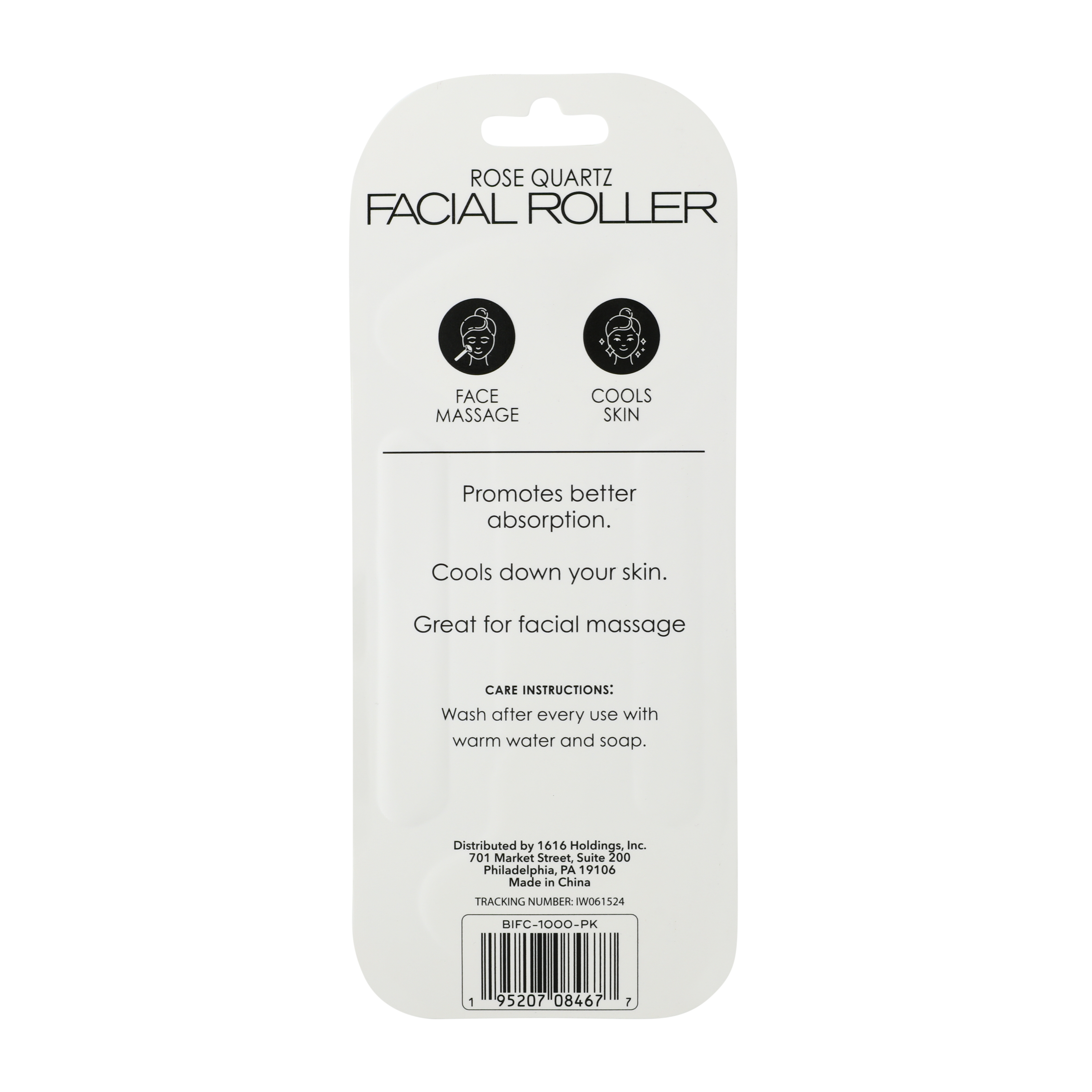 Rose Quartz Facial Roller