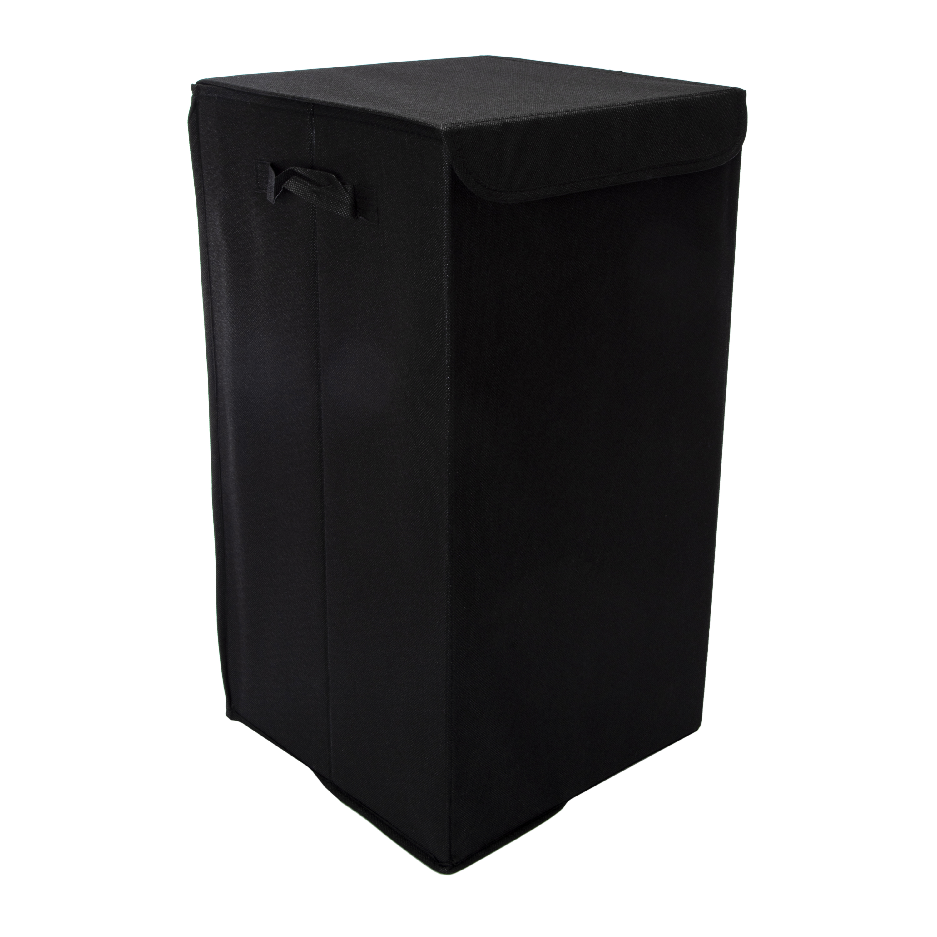 Lidded Collapsible Laundry Hamper 12in x 23in
