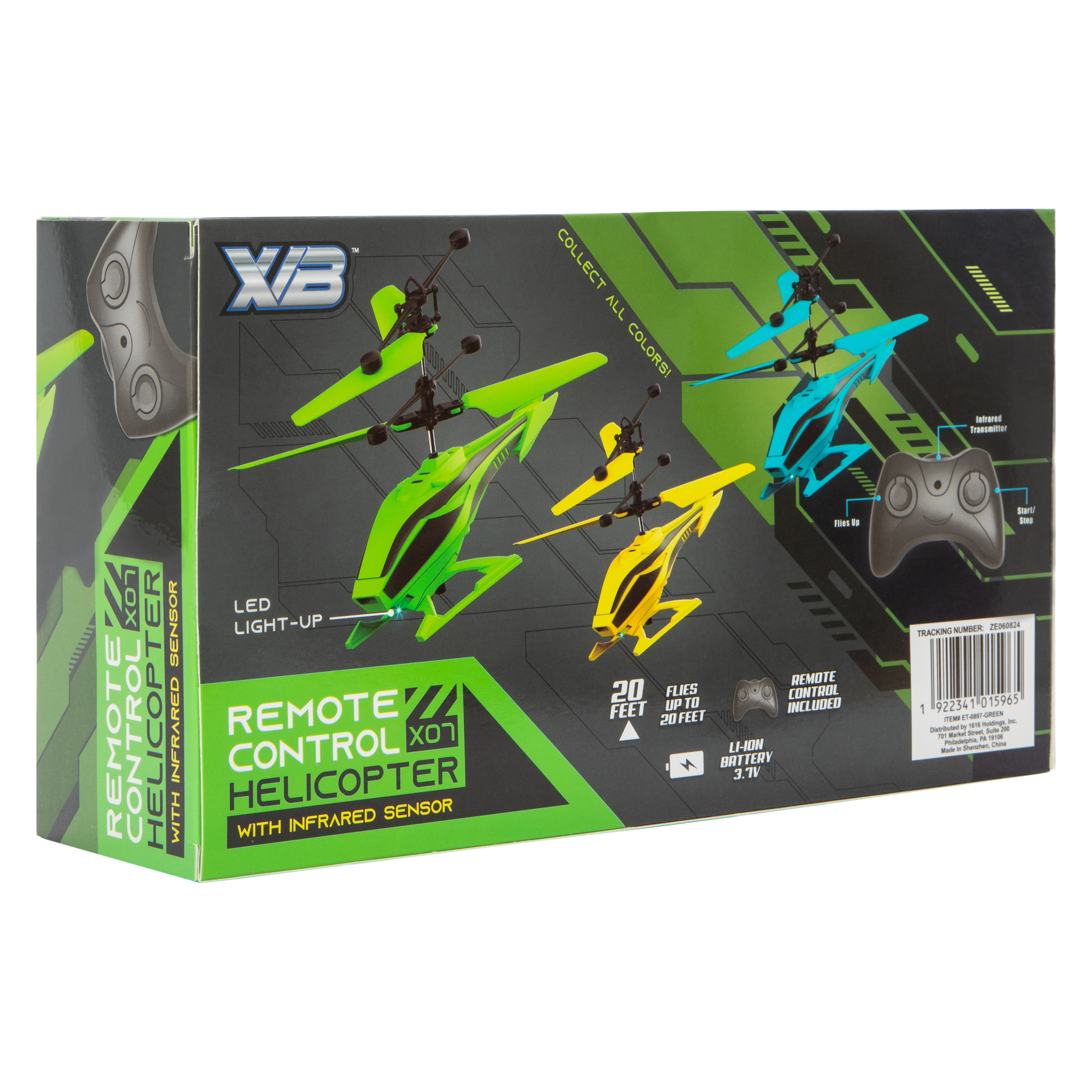 Remote Control Helicopter With Infrared Sensor