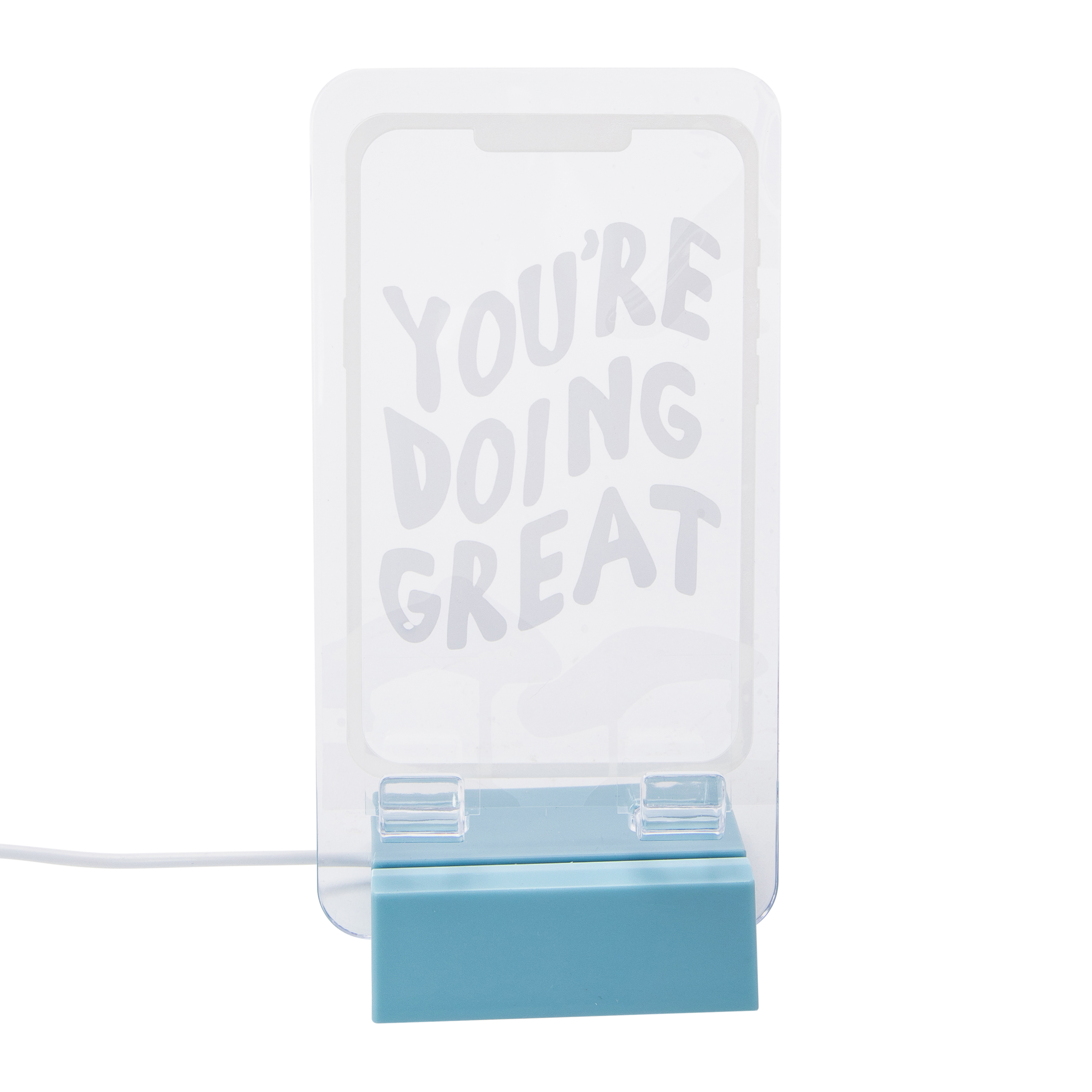 Illuminated Phone Stand 3.35in x 6.57in