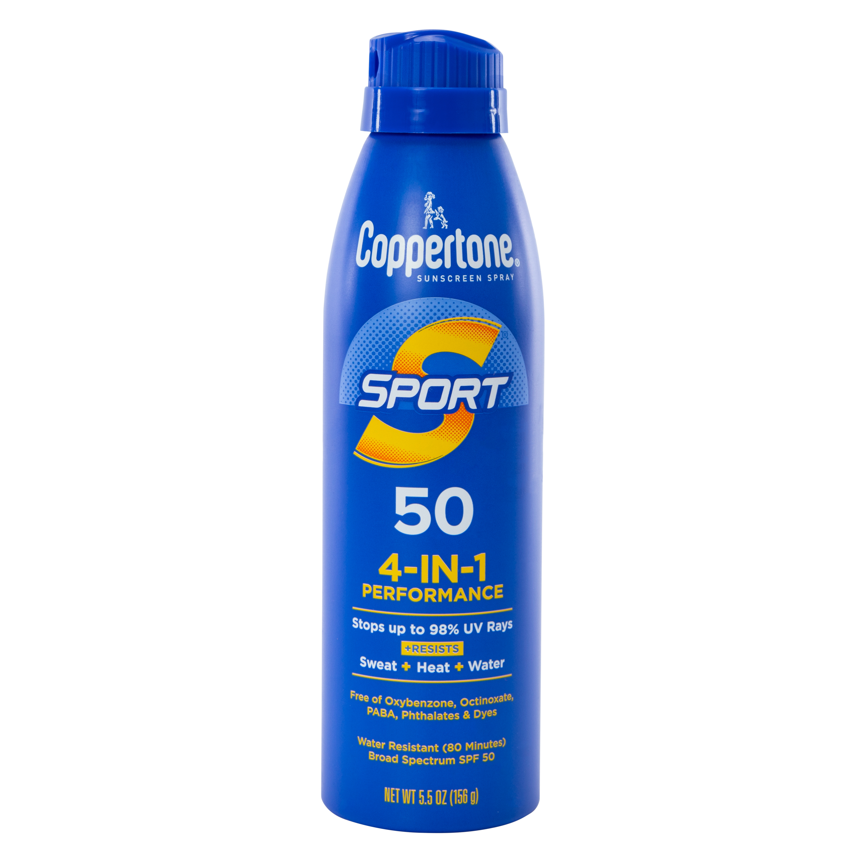 Coppertone® SPF 50 Sport Sunscreen Spray 5.5oz