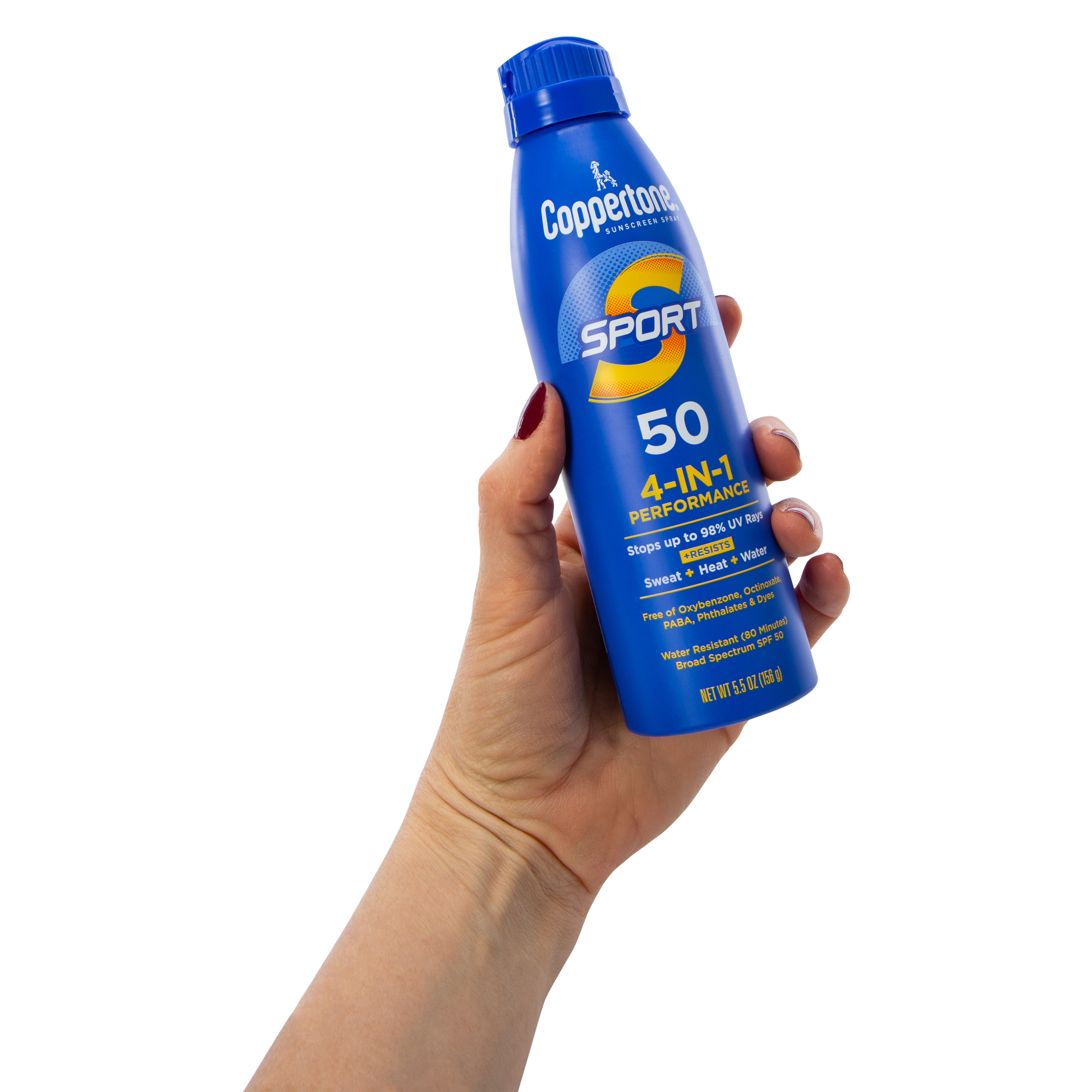 Coppertone® SPF 50 Sport Sunscreen Spray 5.5oz