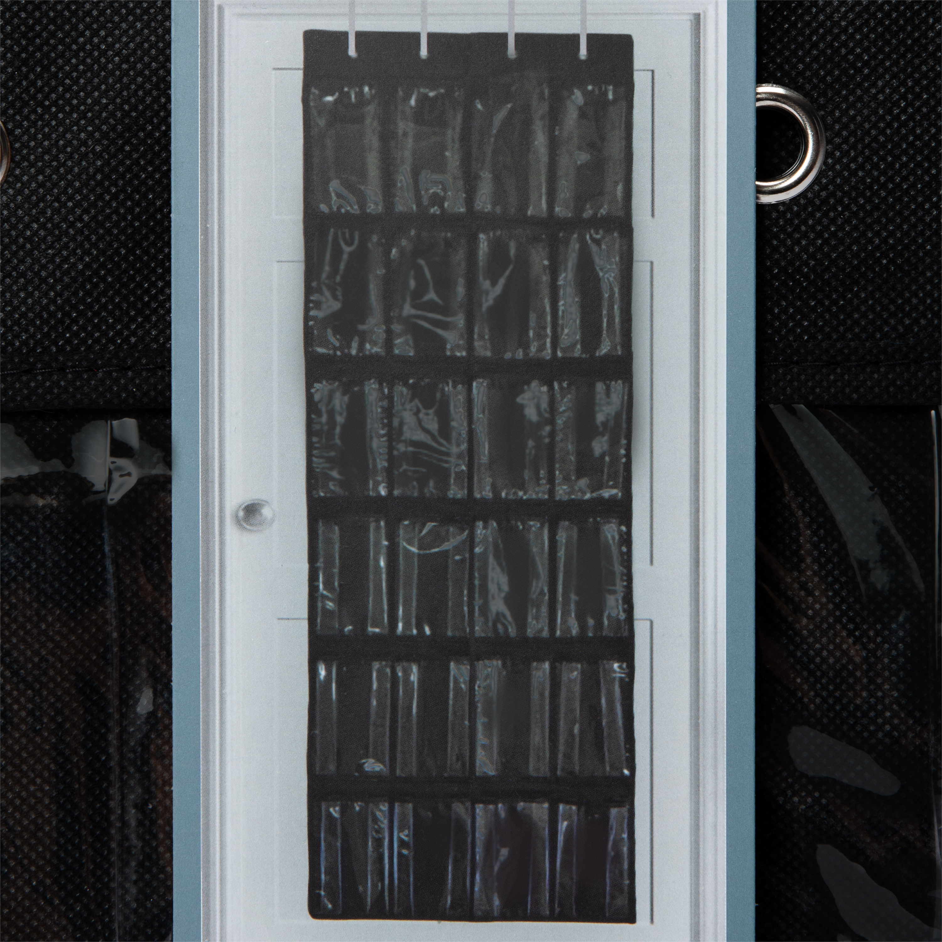 25 Clear Pocket Over The Door Organizer 18.89in x 62.2in