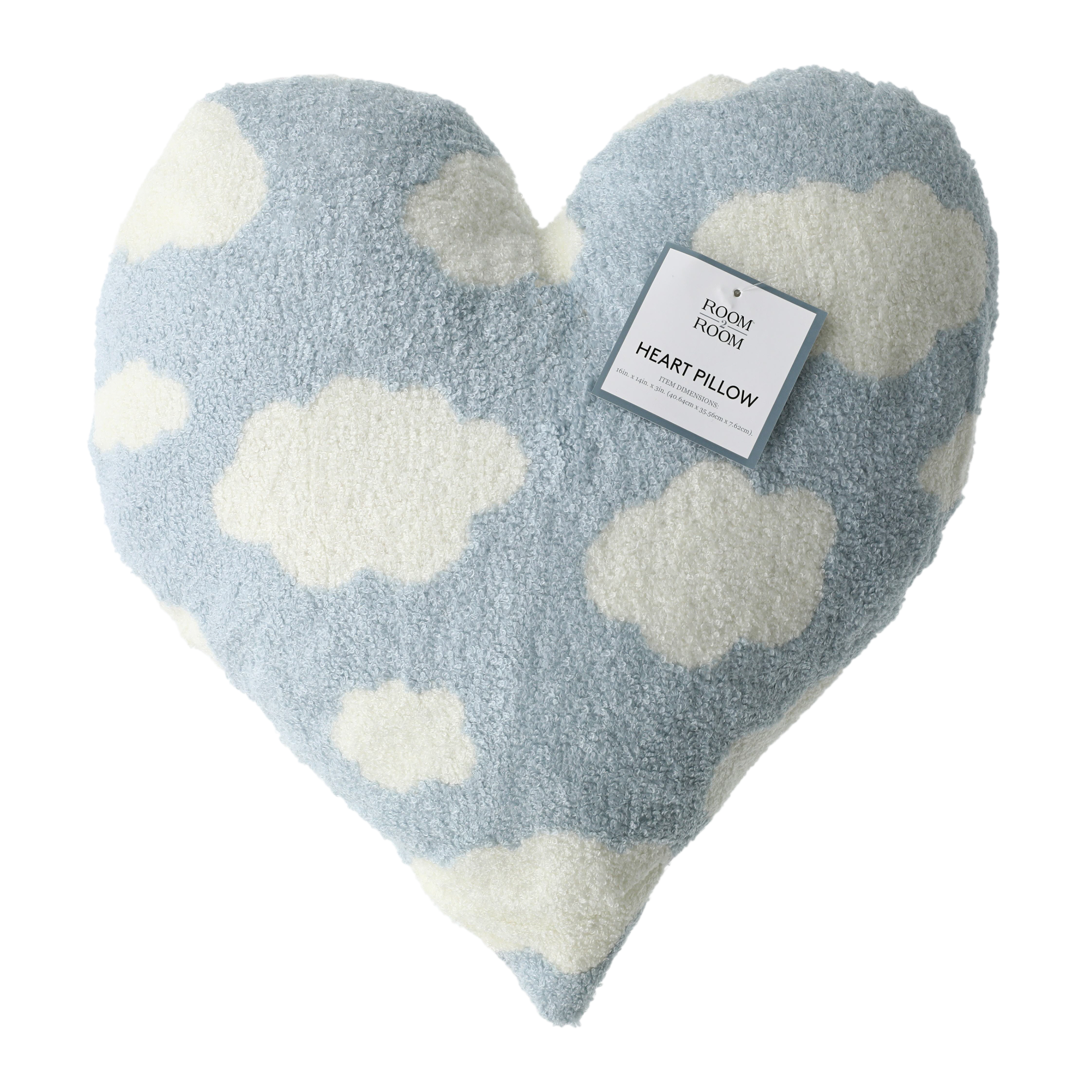 Heart Throw Pillow 14in x 16in