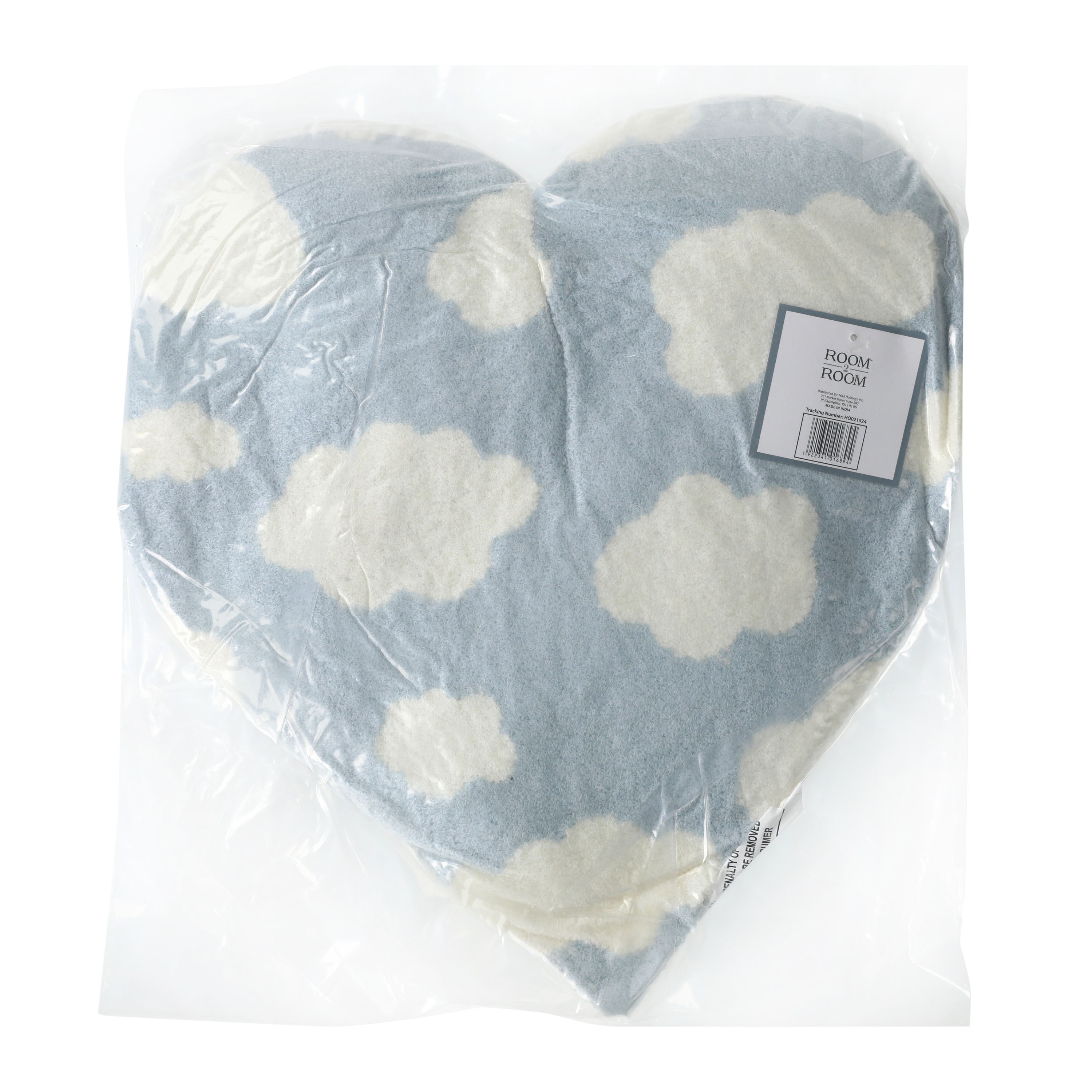 Heart Throw Pillow 14in x 16in