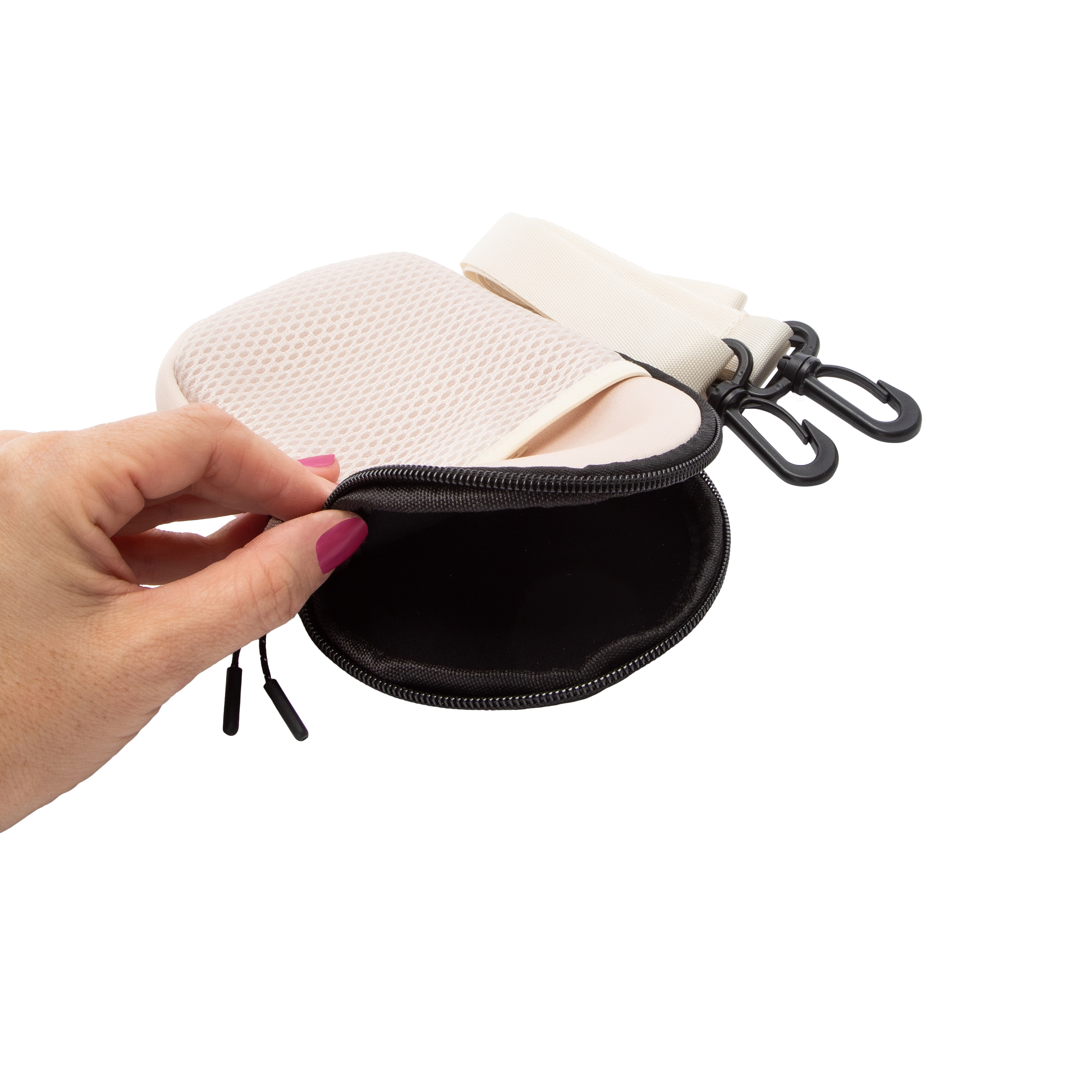 Universal Phone Crossbody Bag With Mesh Pocket