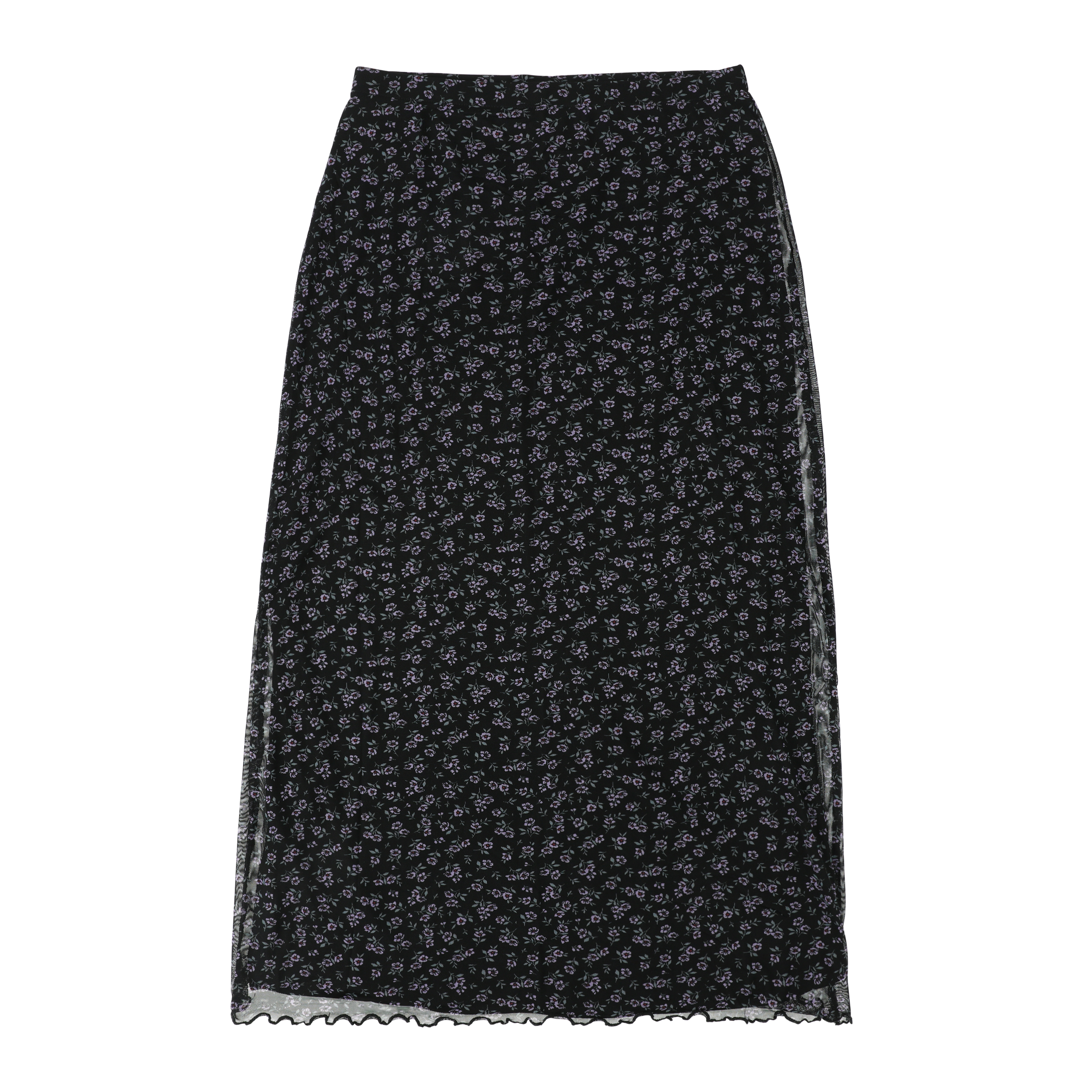 Mesh Midi Skirt
