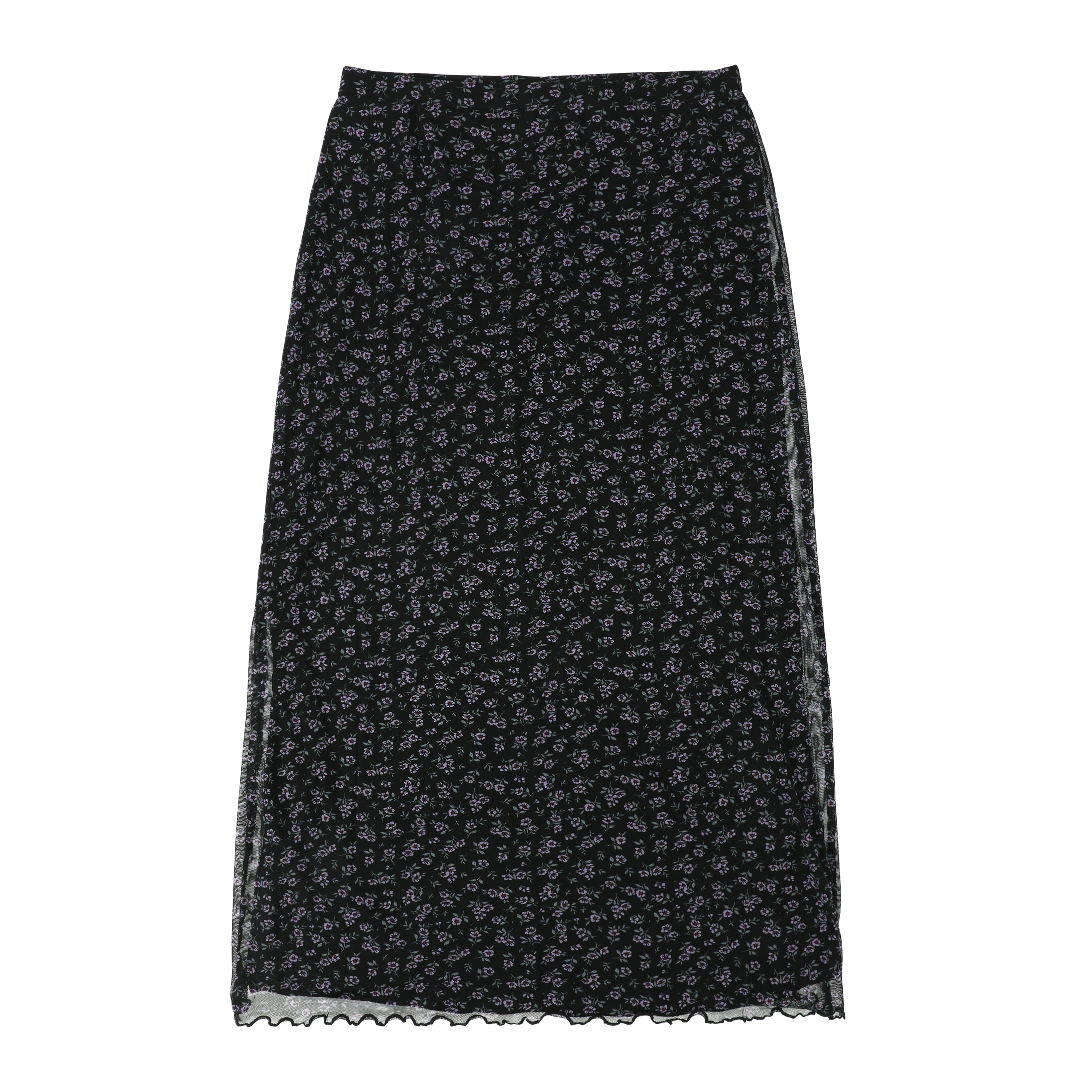 Mesh Midi Skirt
