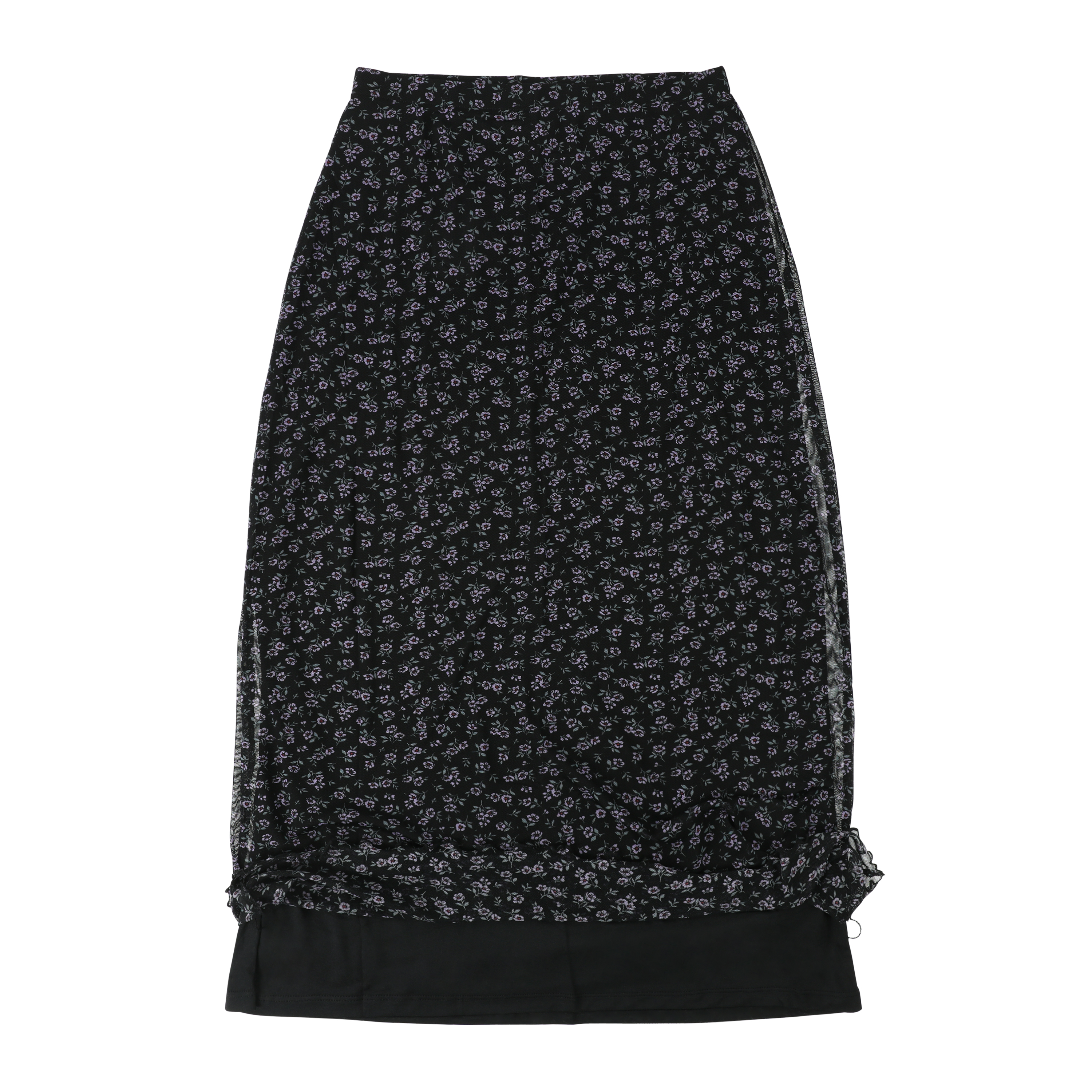Mesh Midi Skirt