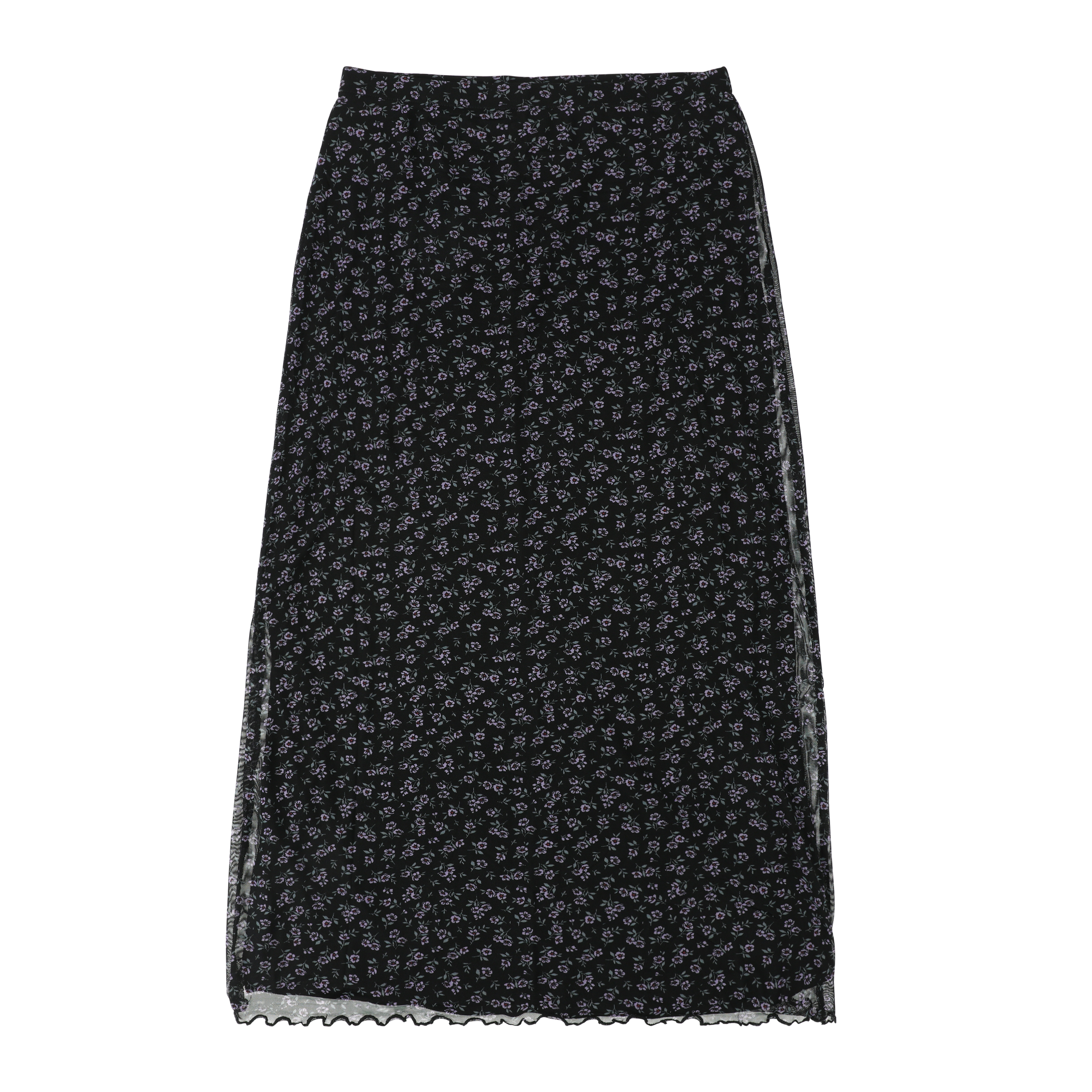 Mesh Midi Skirt