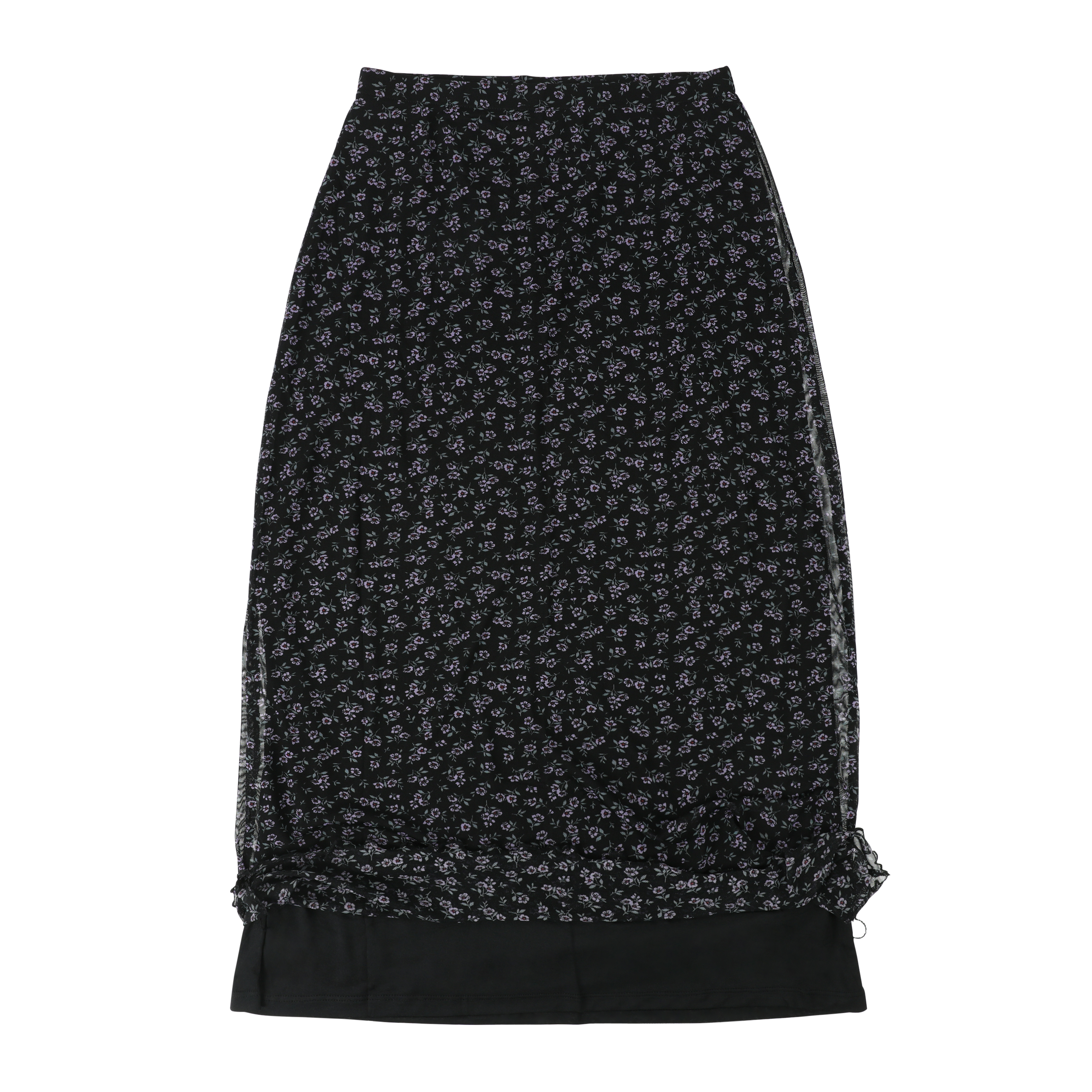 Mesh Midi Skirt