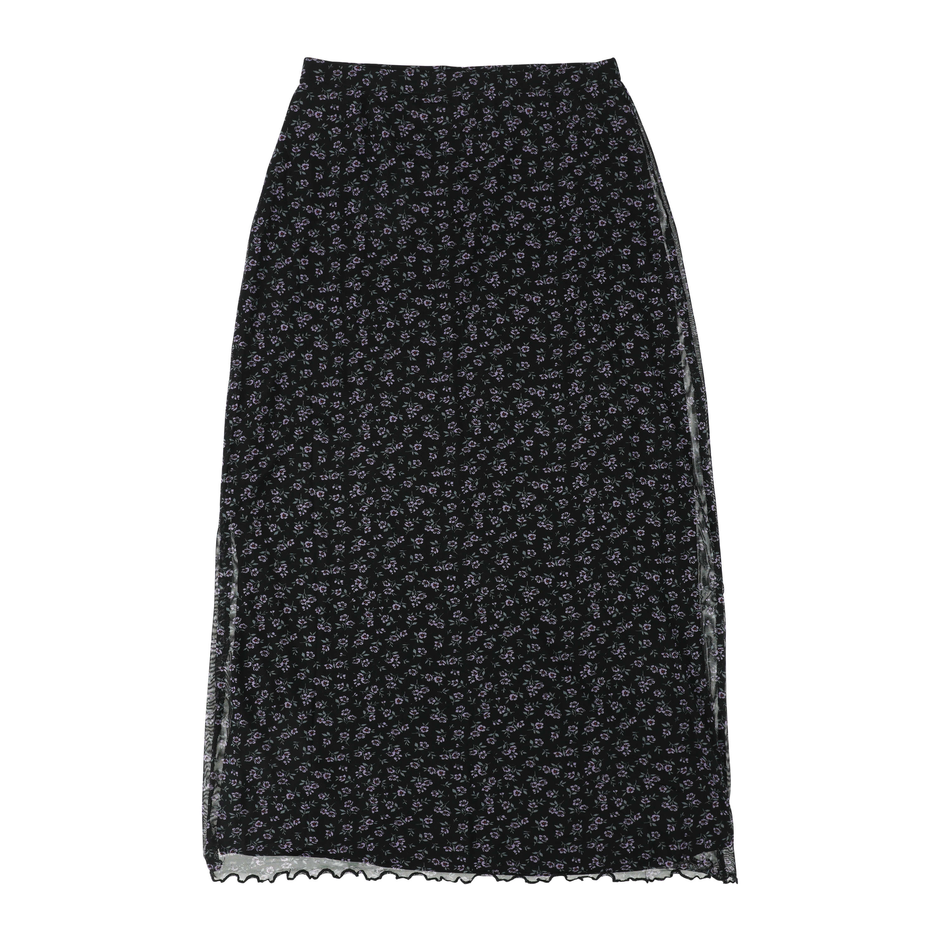 Mesh Midi Skirt