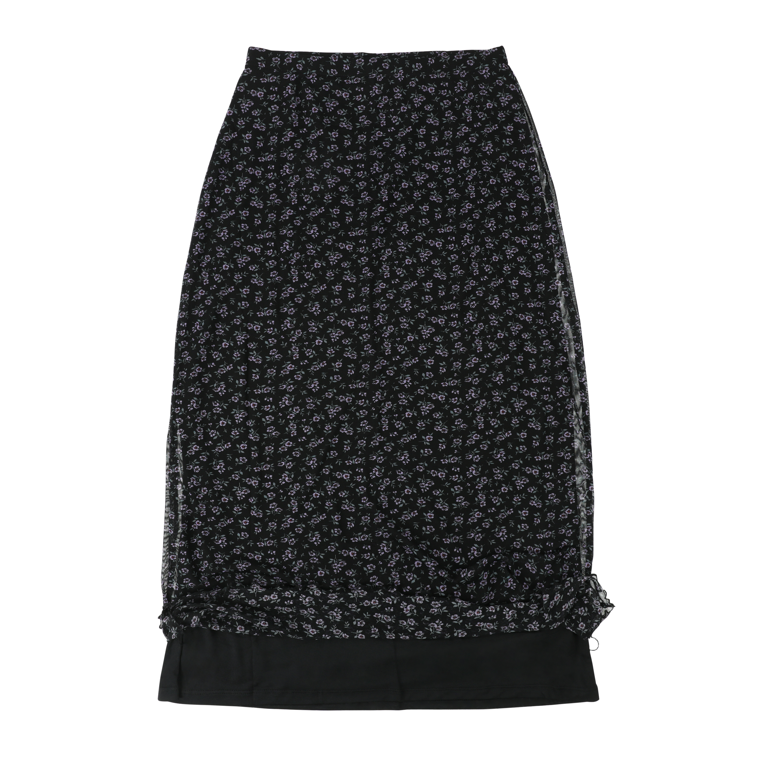 Mesh Midi Skirt