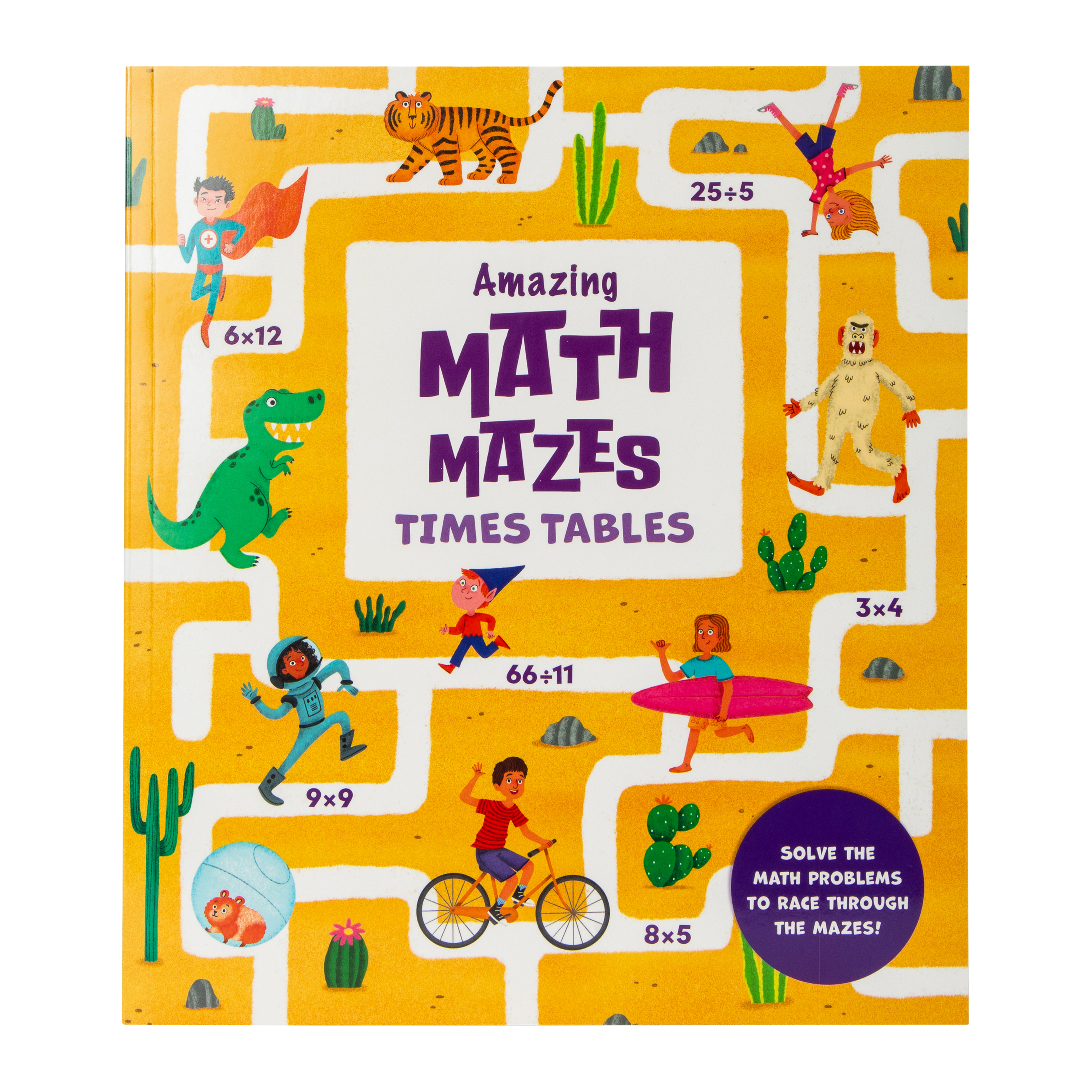 Amazing Math Mazes Times Tables