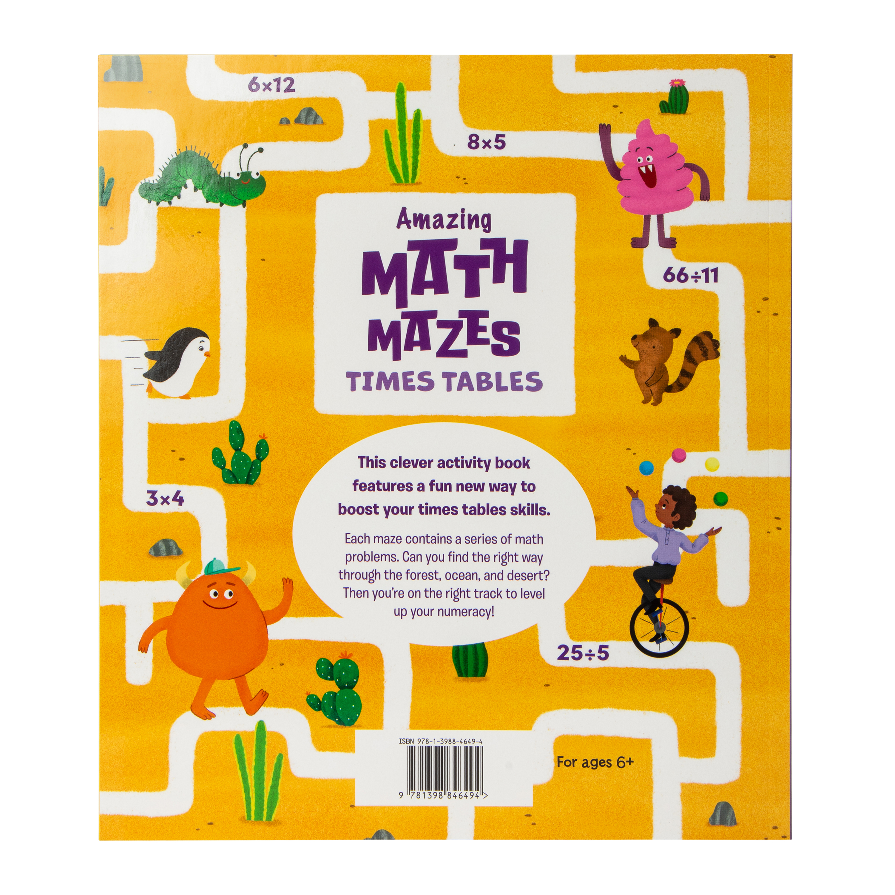 Amazing Math Mazes Times Tables