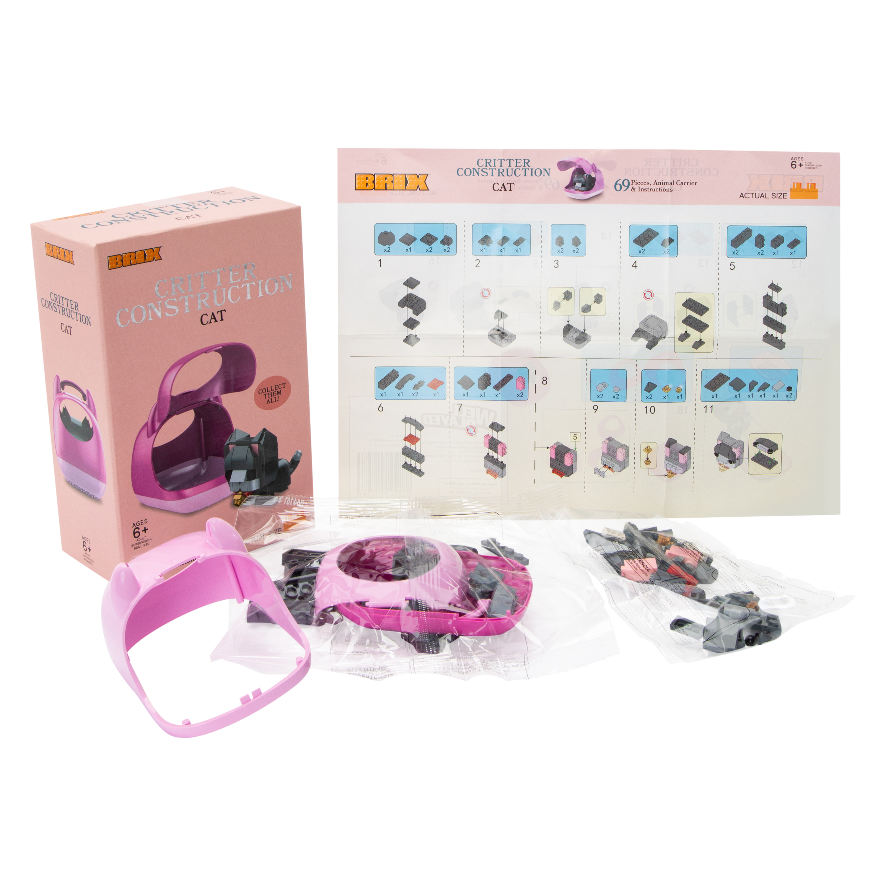 Brix Building Blocks Set - Critter Construction