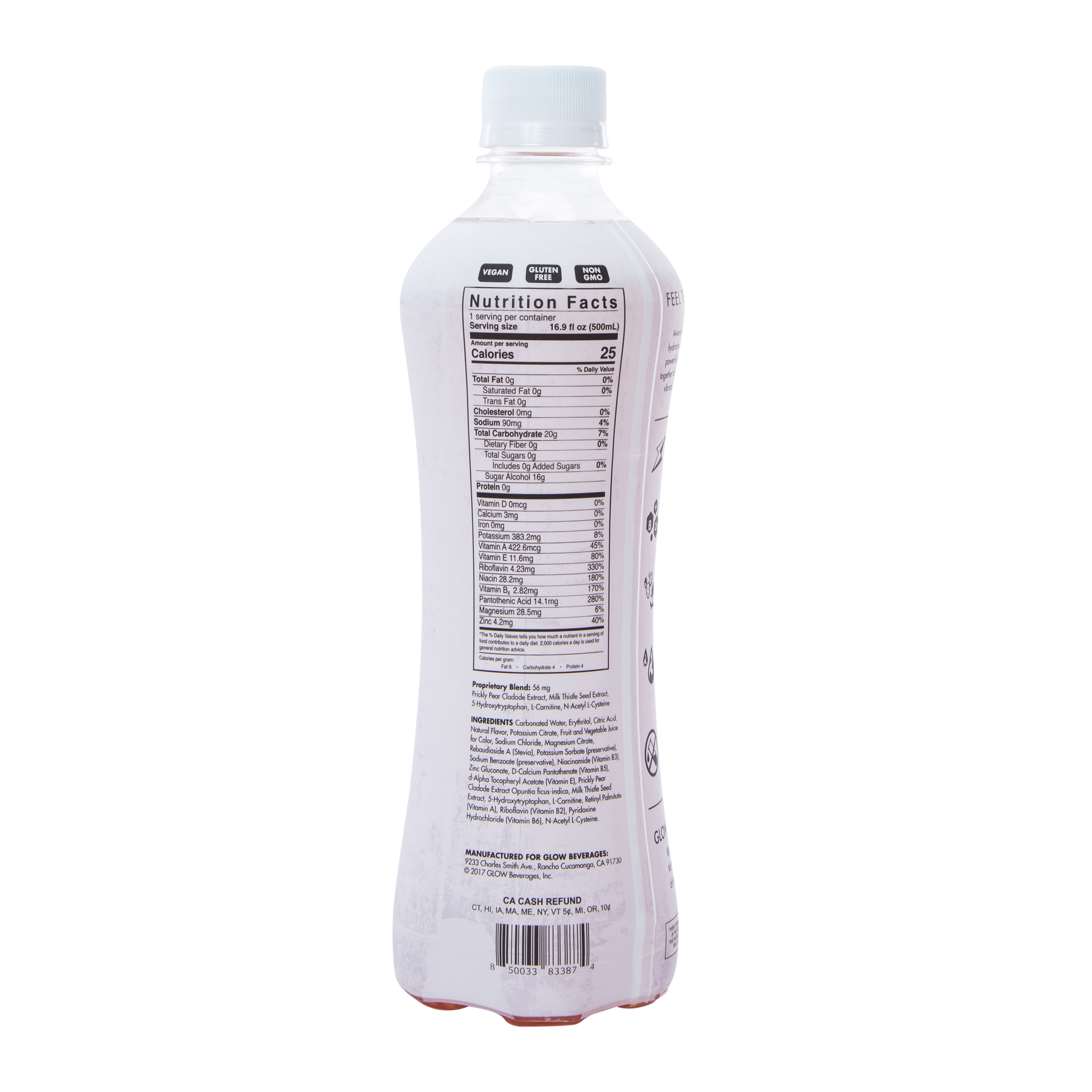 Glow® Sparkling Hydration Drink 16.9oz