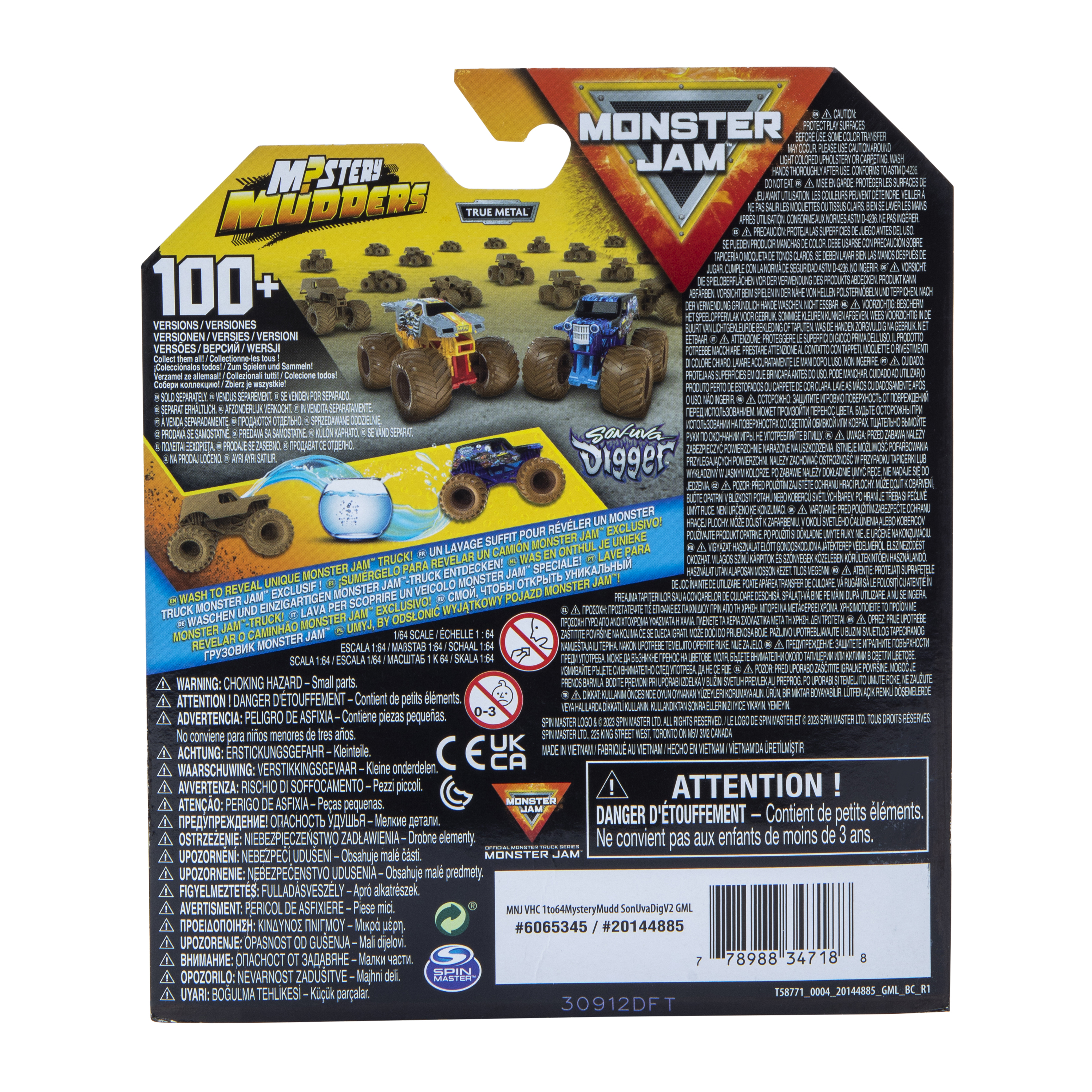 Monster Jam™ Mystery Mudders Toy Truck Blind Bag