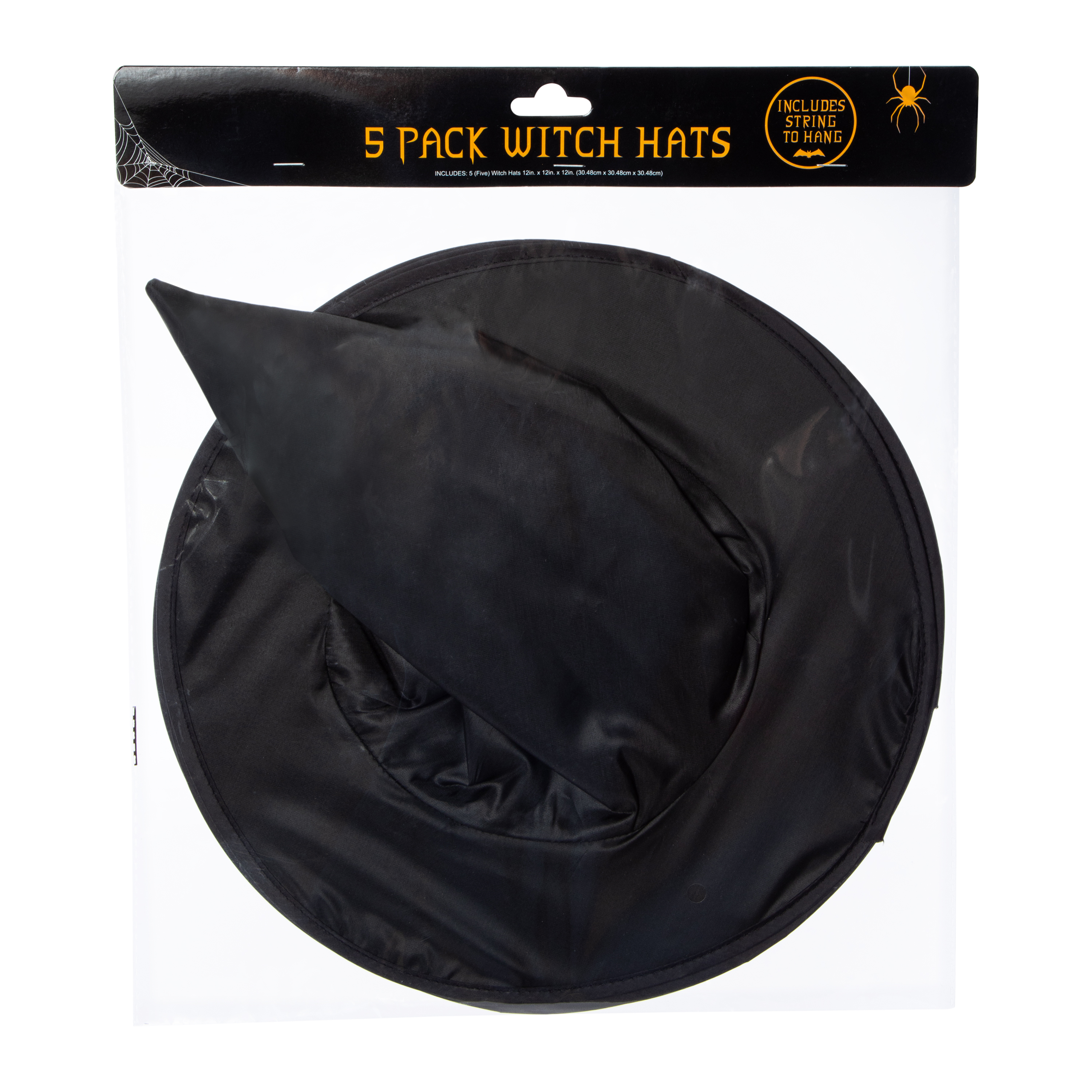 Halloween Witch Hats 5-Count
