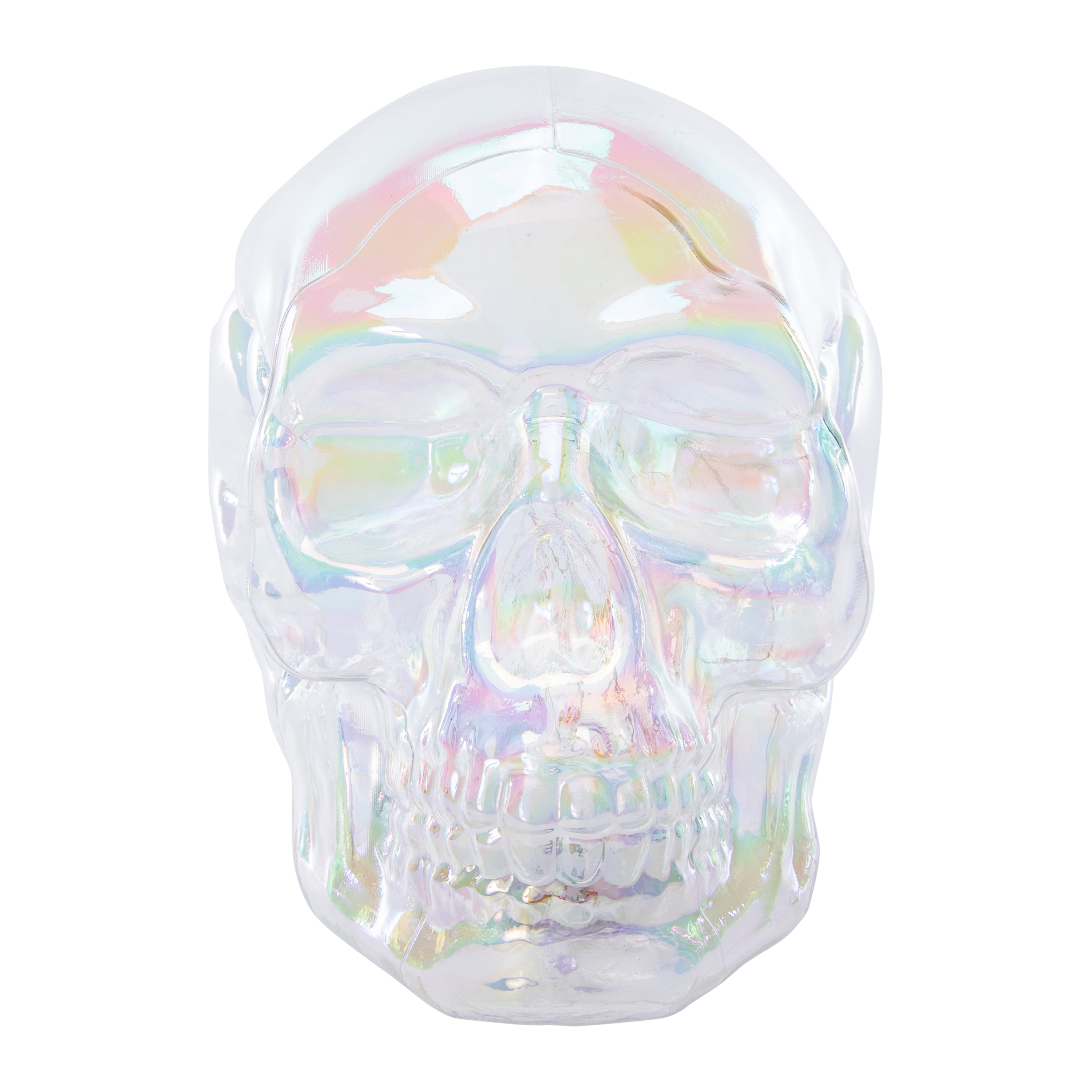 Iridescent Skull 4.3in x 6.3in