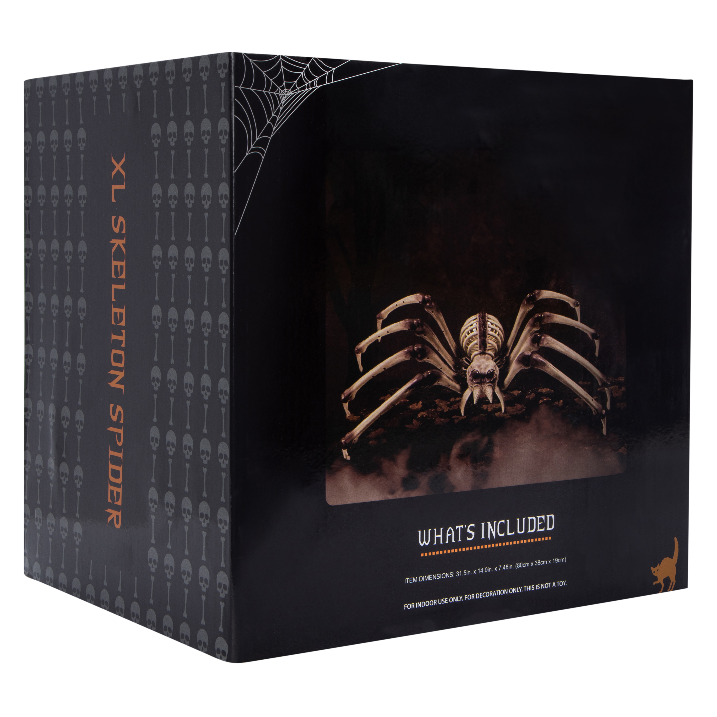 Five Below XL Skeleton Spider Halloween Decor 31.5in x 14.9