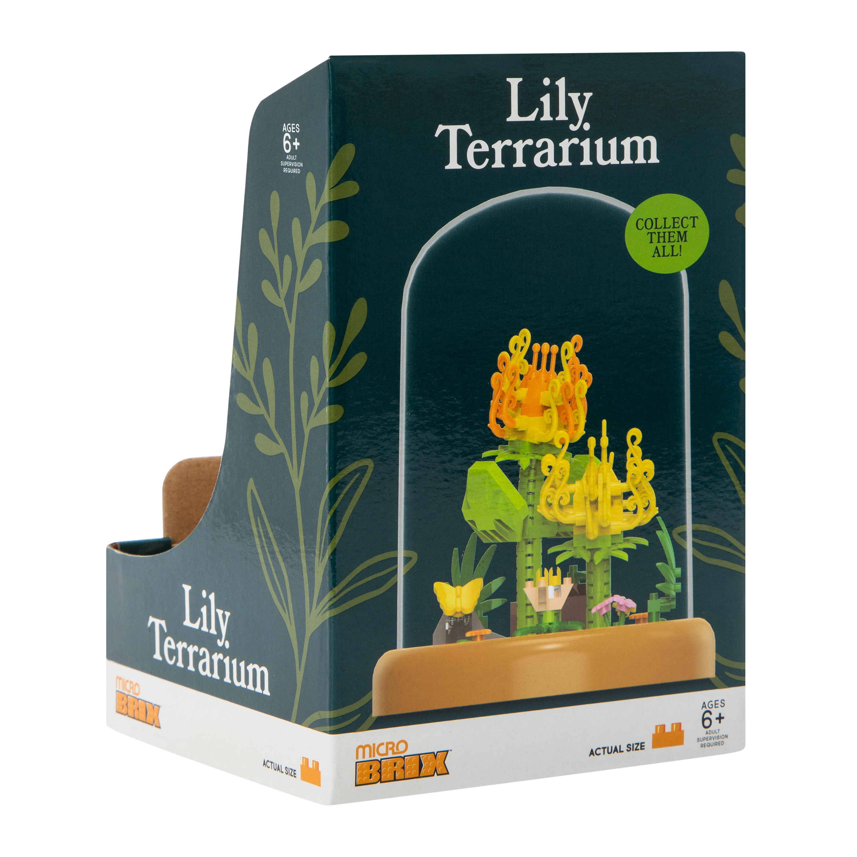 Five Below Micro Brix Floral Terrarium Building Blocks Set at