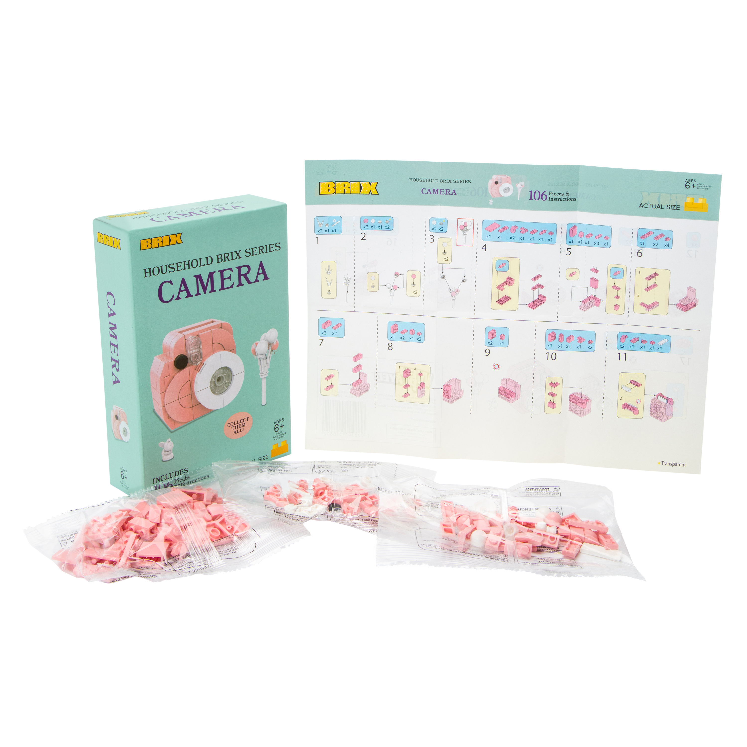 Household Appliances Brix Building Blocks Set