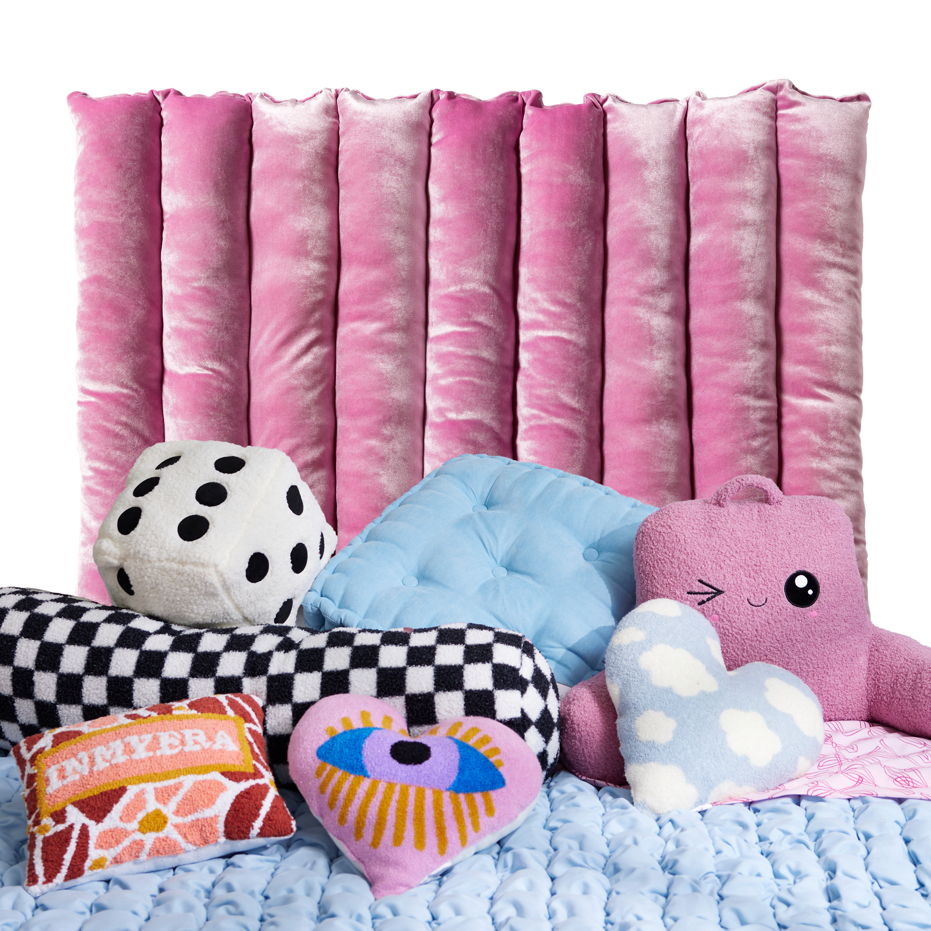 Padded Fabric Headboard 40in x 34in