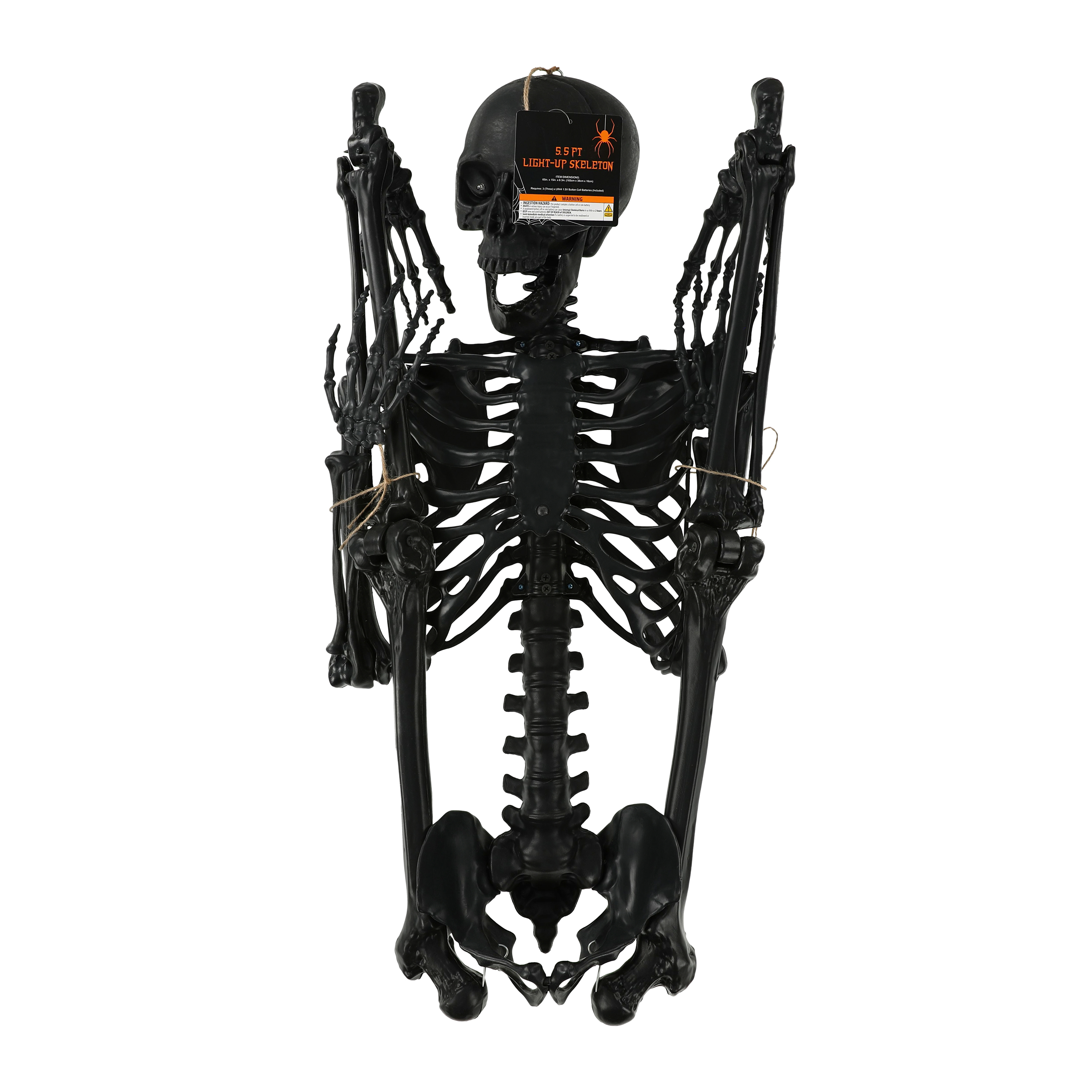 LED Skeleton Halloween Decor 5.5ft