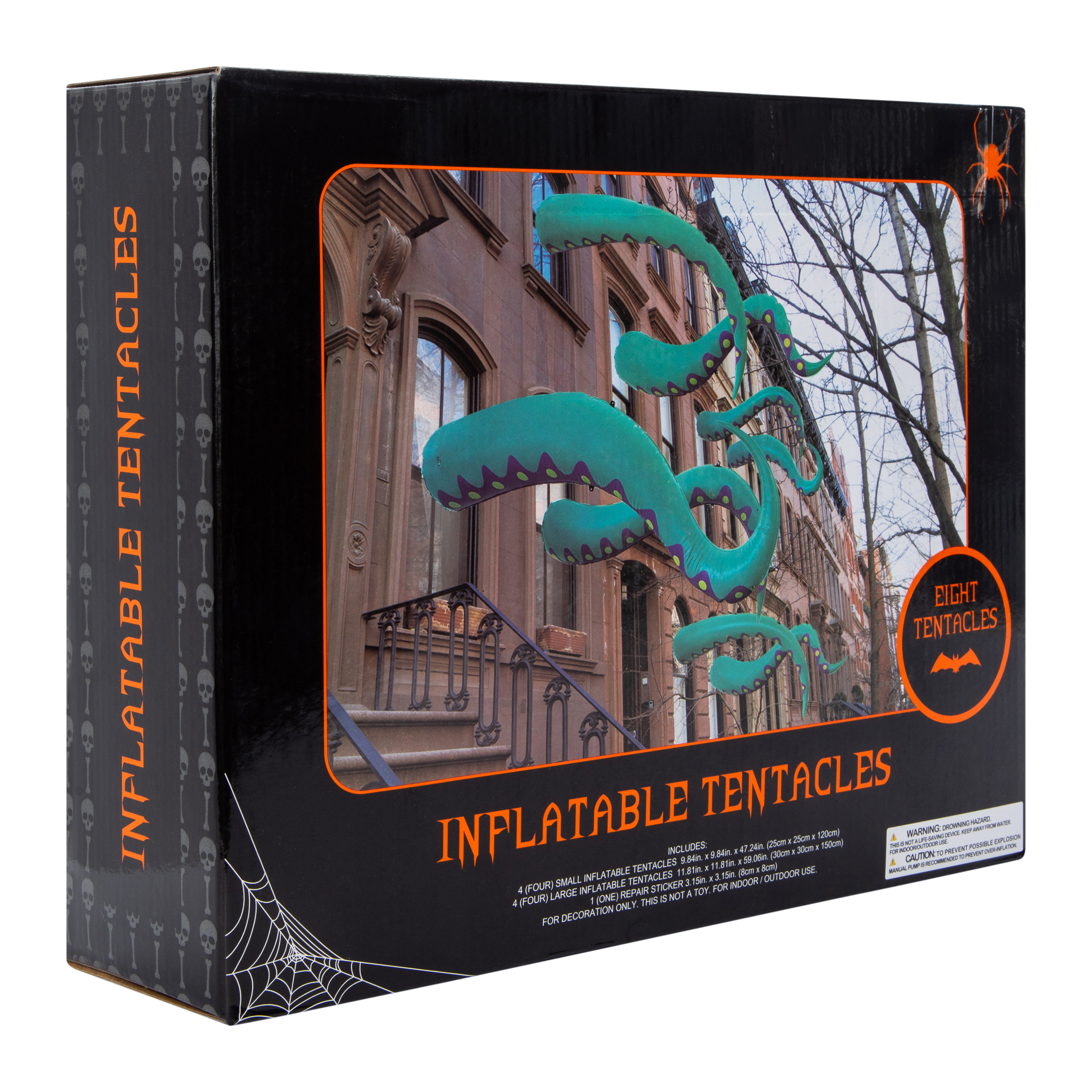 Inflatable Tentacles Halloween Decor 8-Count