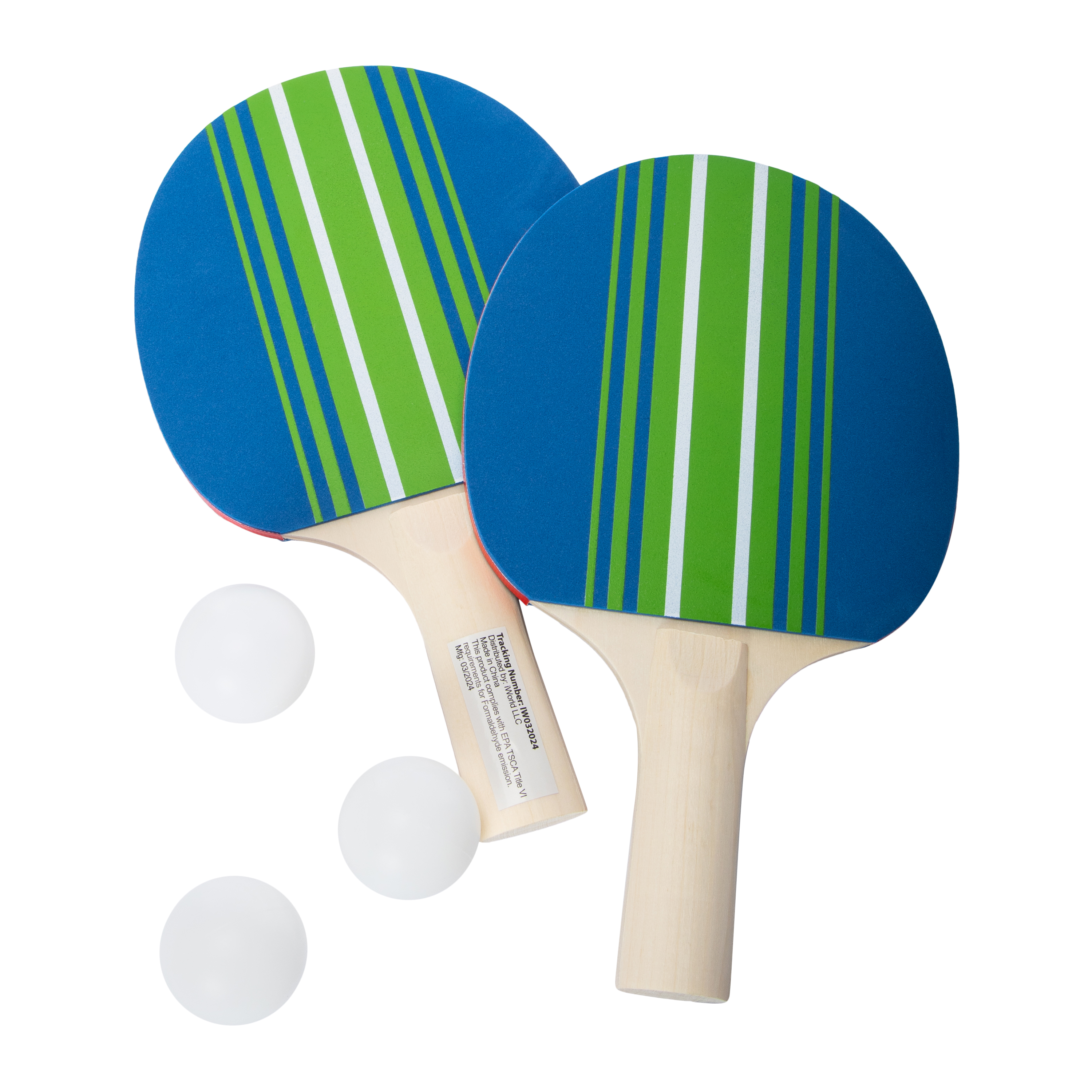 Table Tennis Paddles With Balls
