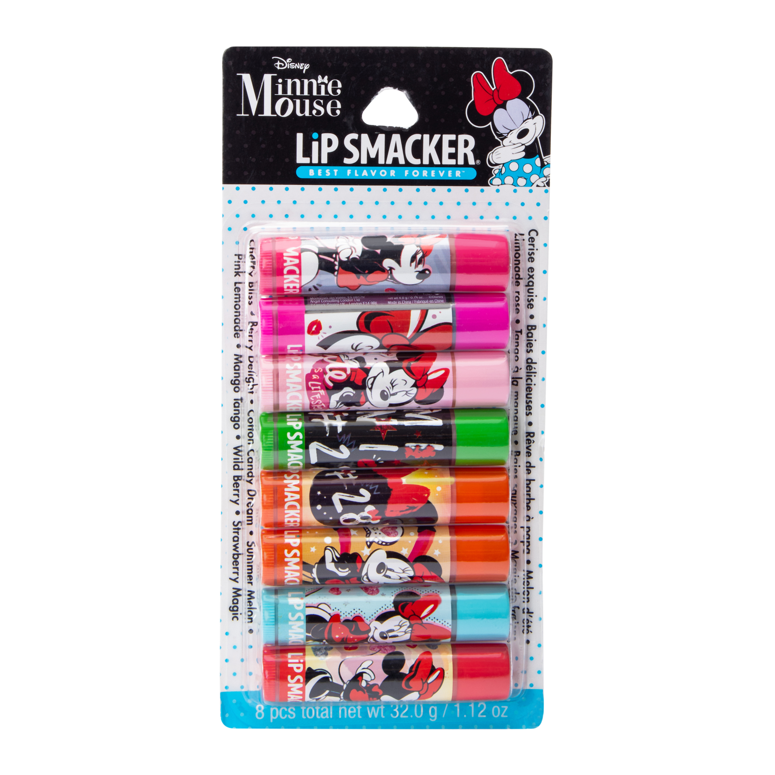 Lip Smacker® x Disney Minnie Mouse Lip Balm Set 8-Count