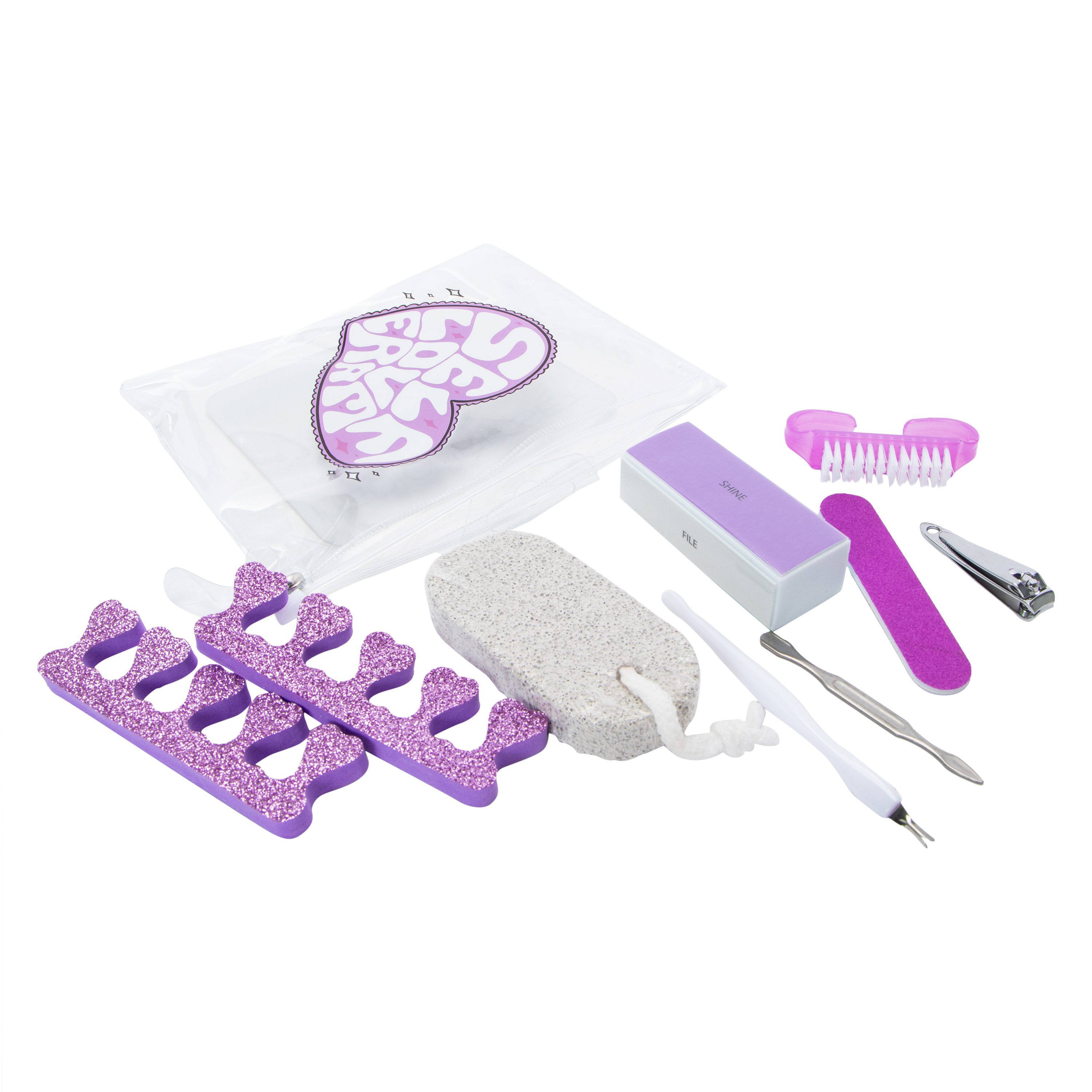 Pedicure Nail Set 10-Piece