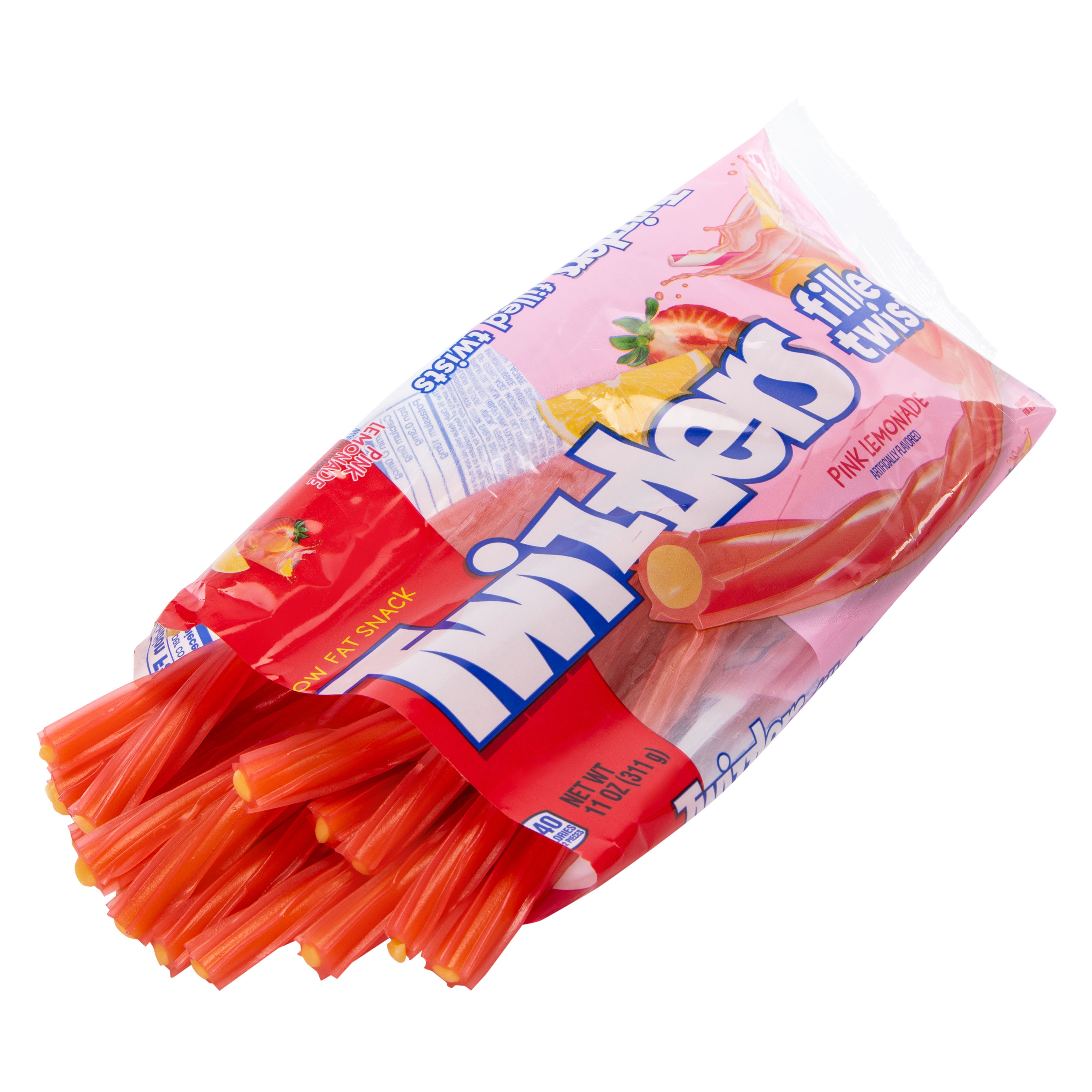 Twizzlers® Pink Lemonade Filled Twists Candy 11oz