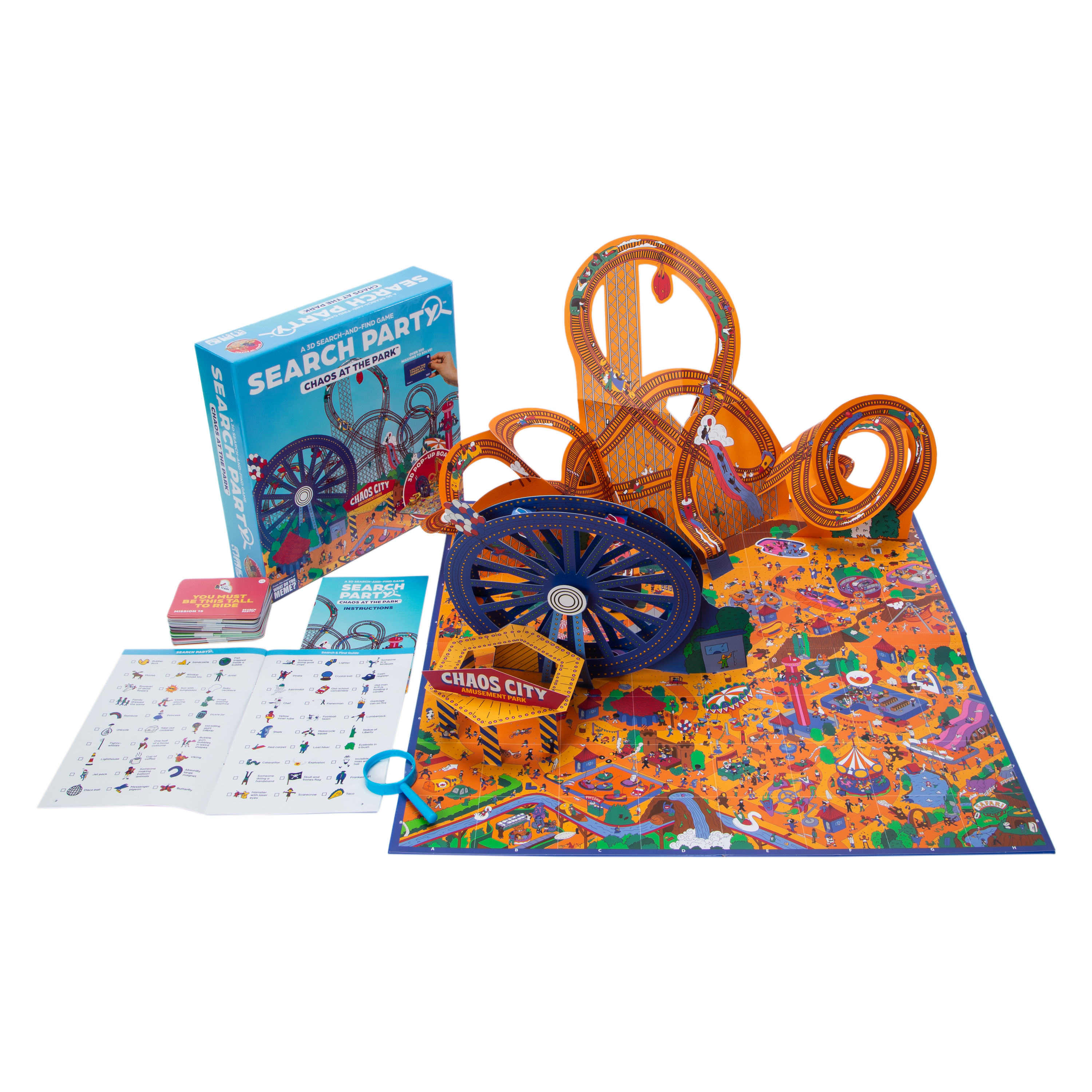3D Search-And-Find Game Search Party™ - Chaos At The Park™
