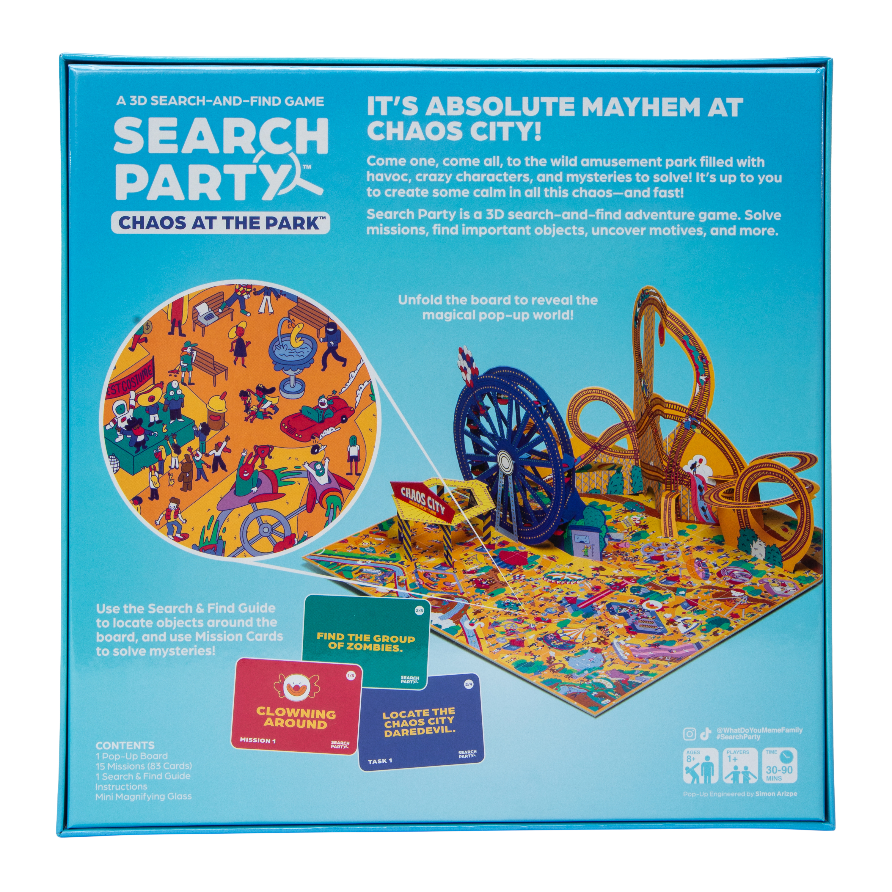 3D Search-And-Find Game Search Party™ - Chaos At The Park™